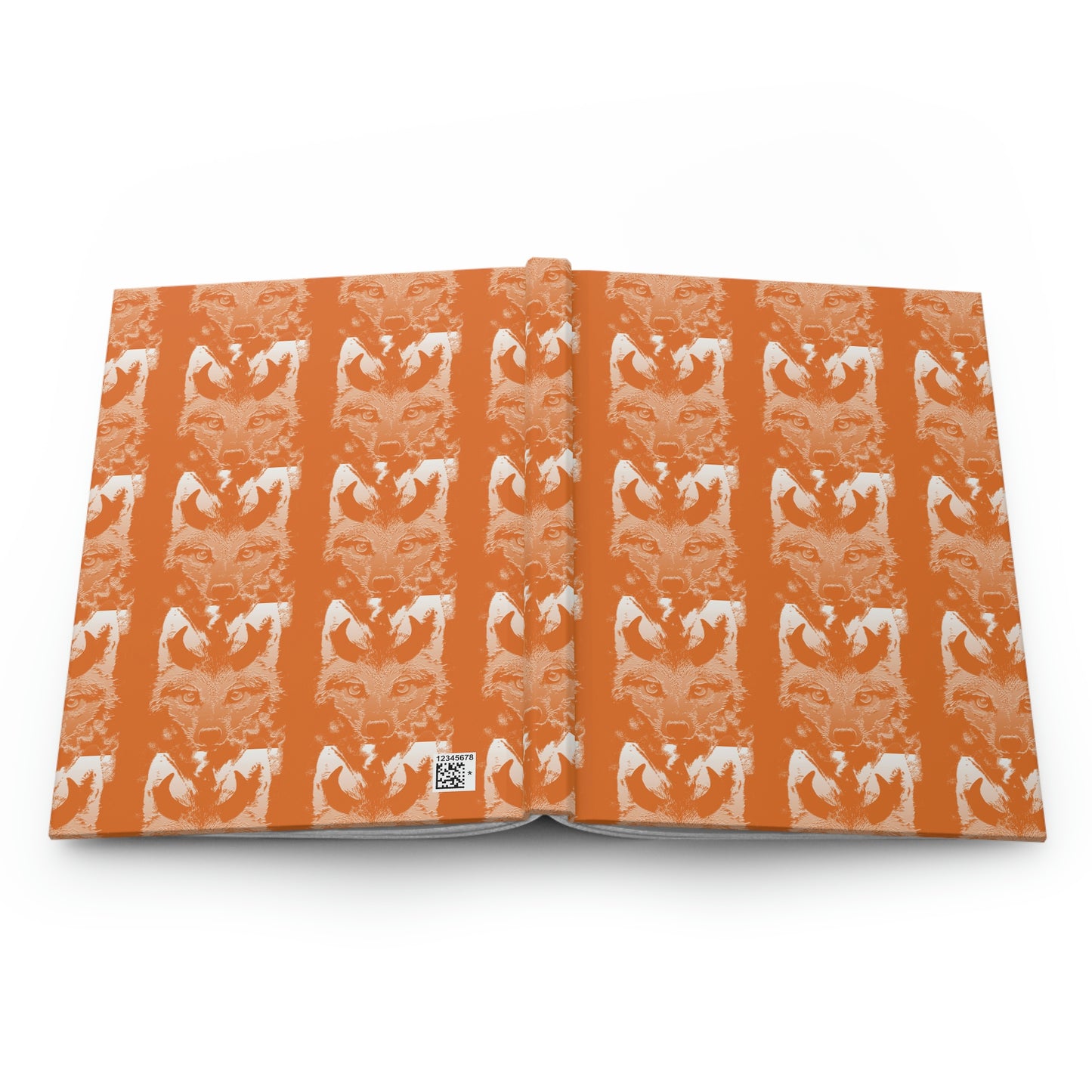 Horned Coyote Hardcover Journal Matte