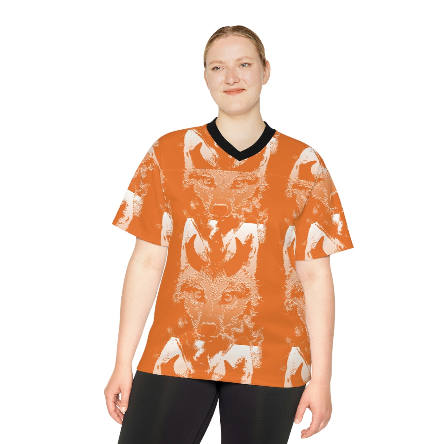 Horned Coyote Unisex Football Jersey
