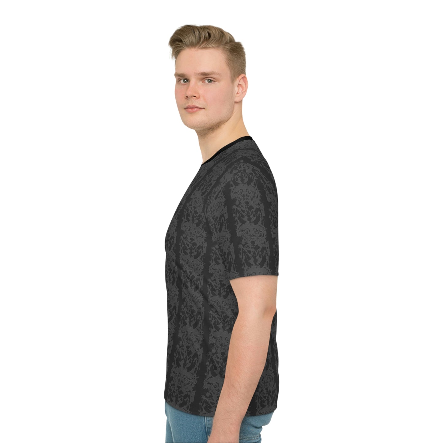 Horned Coyote Men's Loose T-shirt
