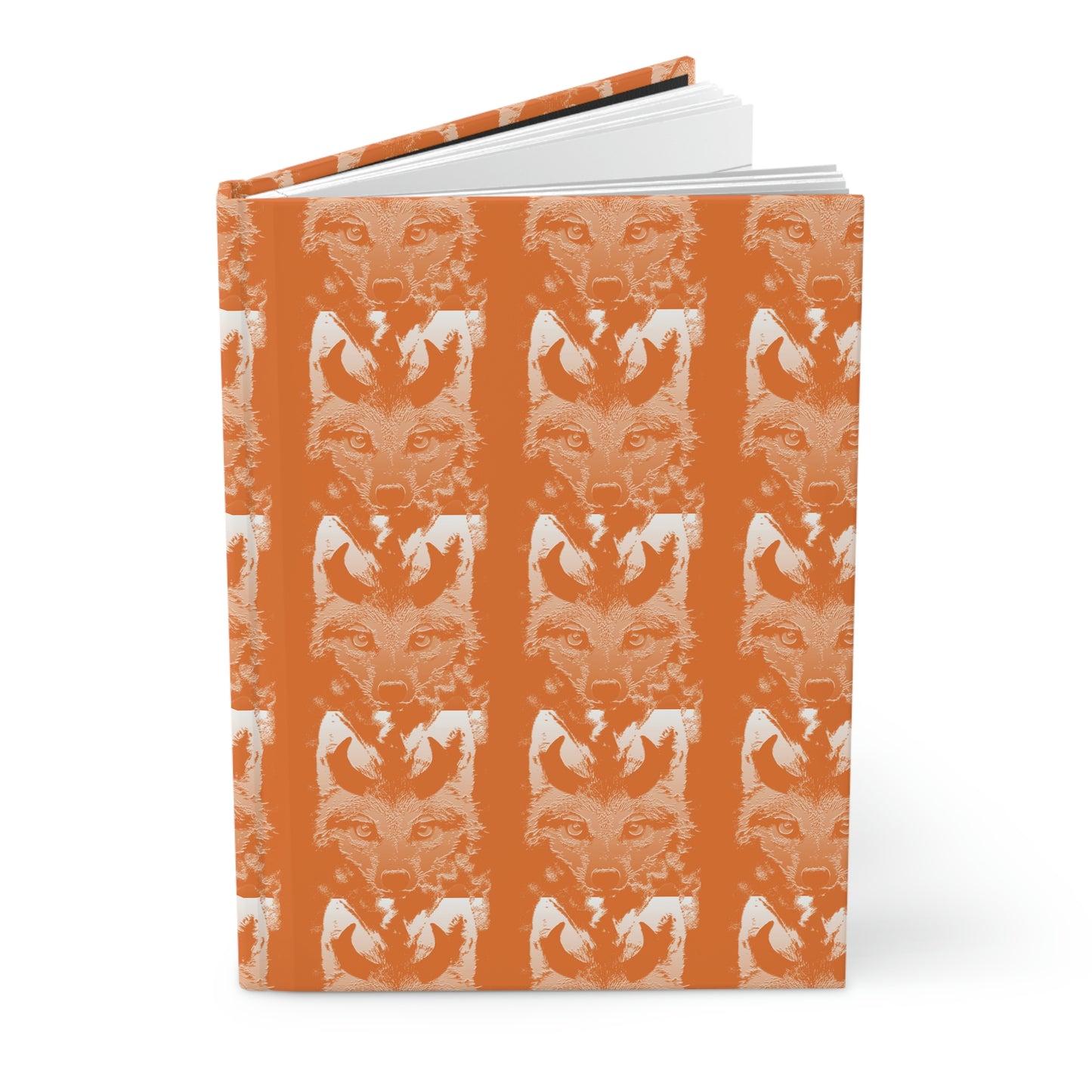 Horned Coyote Hardcover Journal Matte