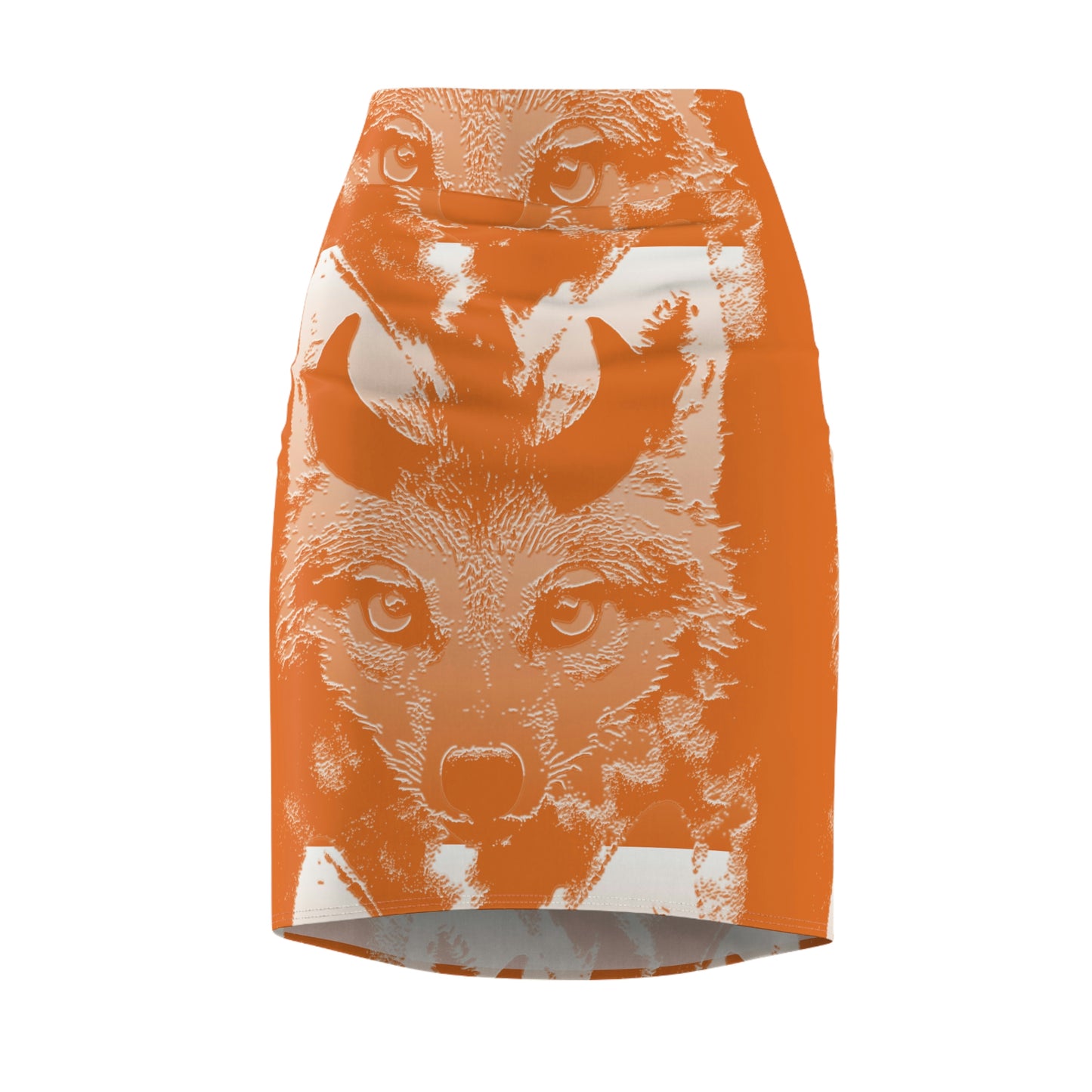 Horned Coyote Women's Pencil Skirt