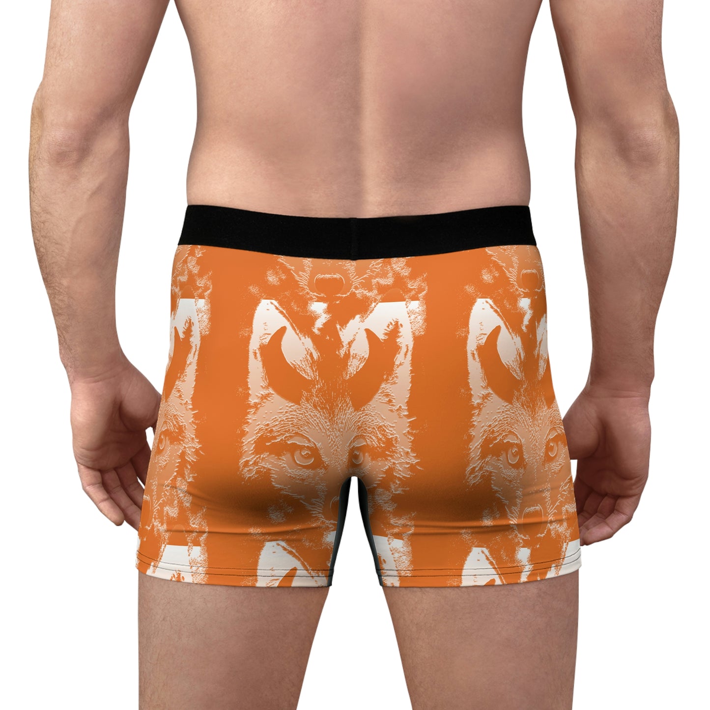 Horned Coyote Men's Boxer Briefs