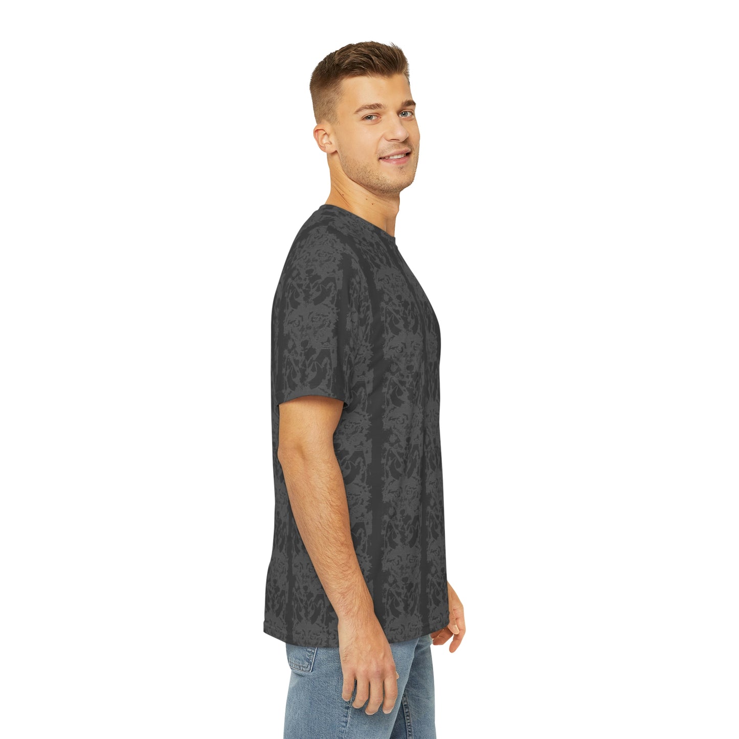 Horned Coyote Men's Polyester Tee