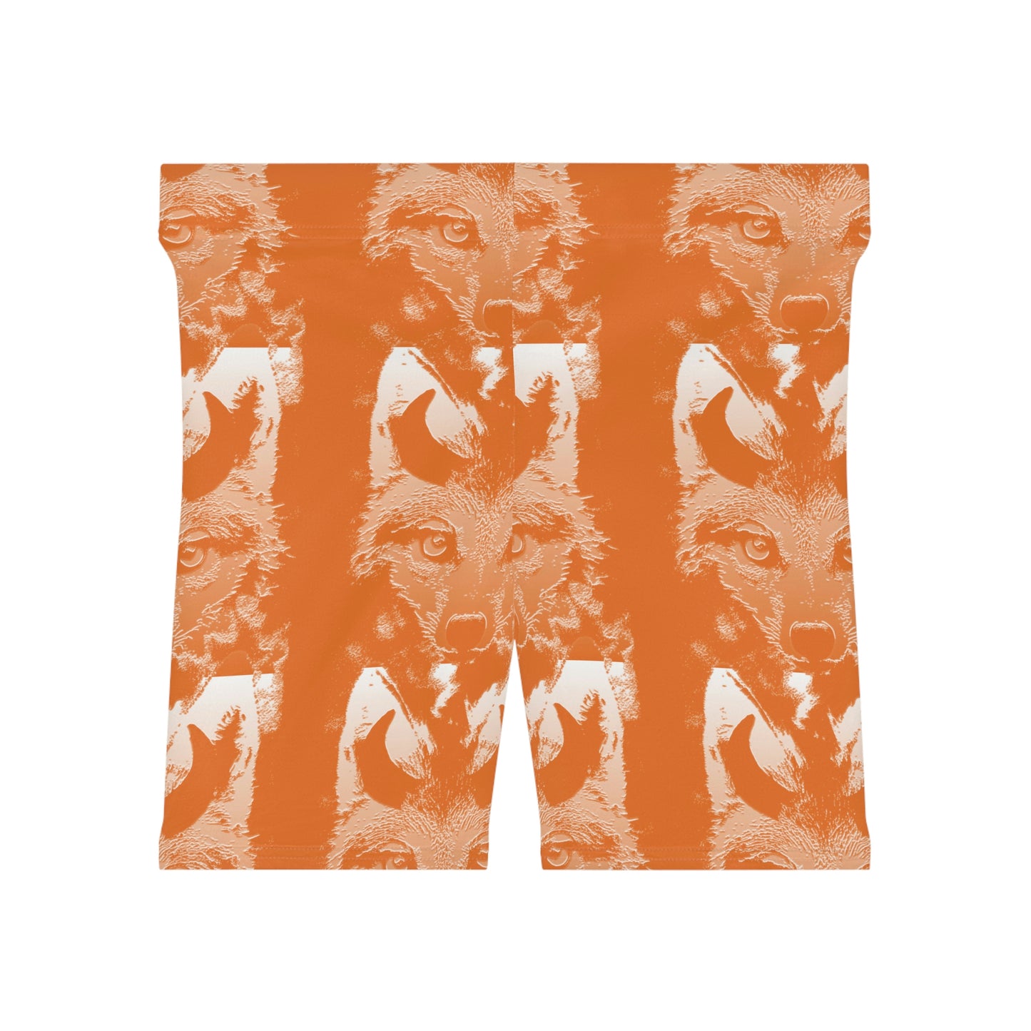 Horned Coyote Women's Biker Shorts
