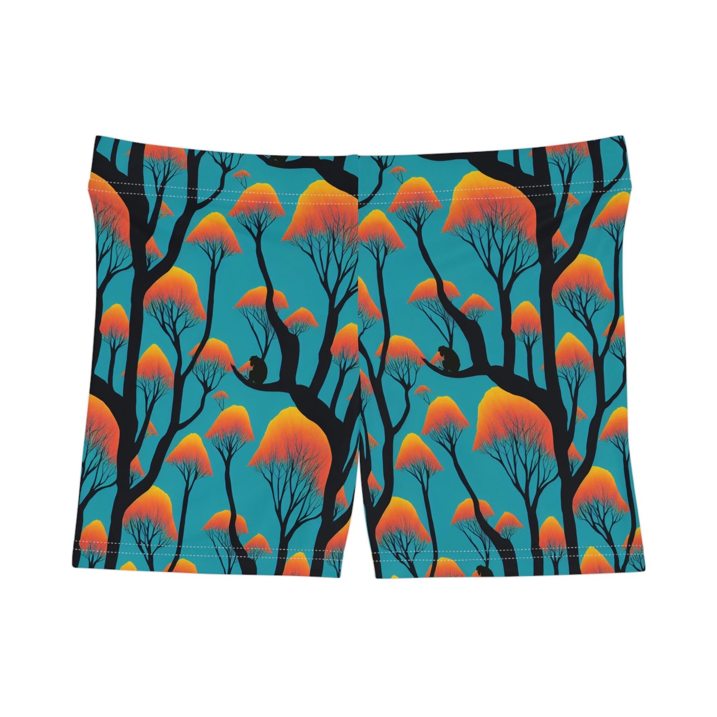 Ape Orange Forest Women's Shorts