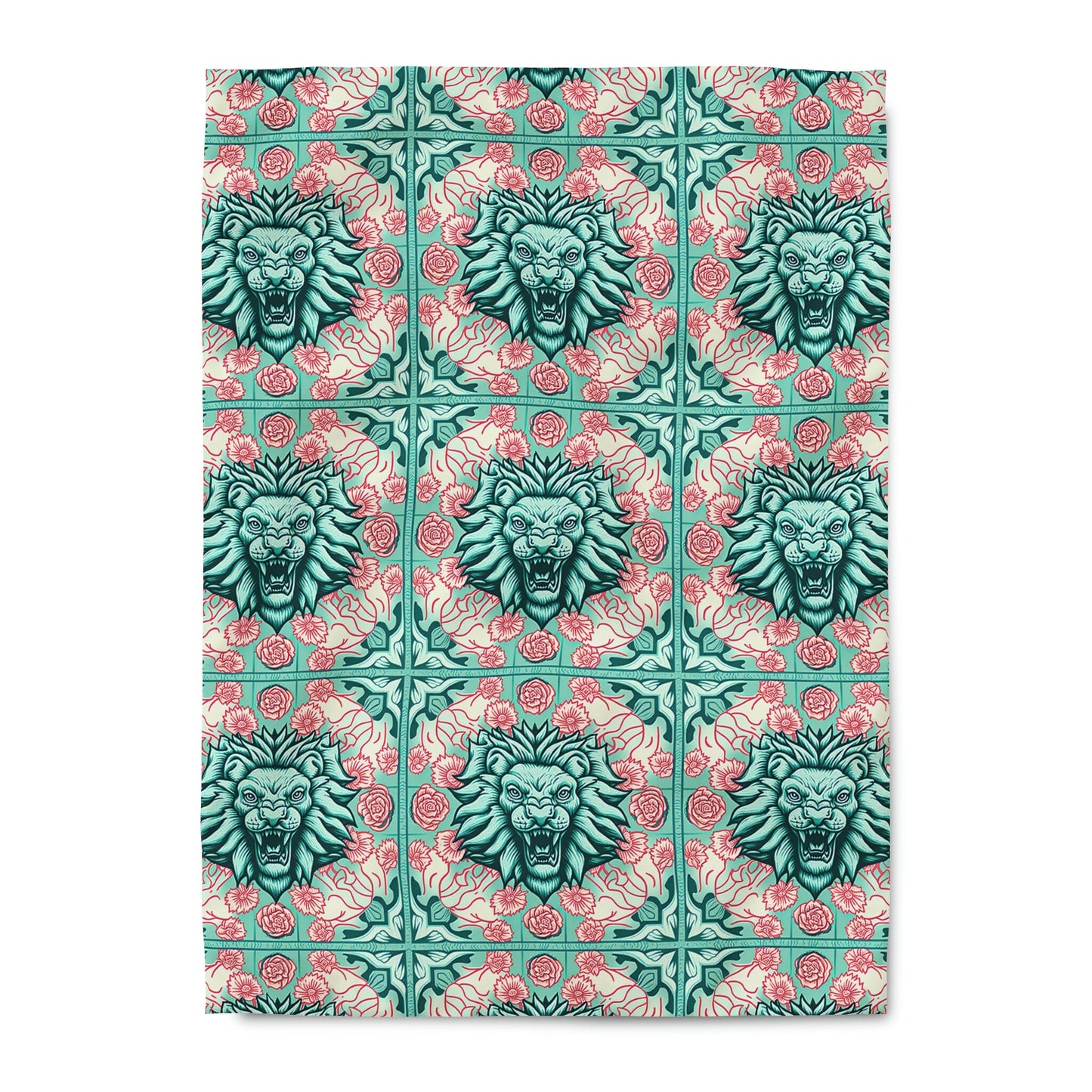 Floral Duvet Cover, Lion King Duvet Cover, Colorful Duvet Cover, Animal Printed Duvet Cover, Twin Duvet Cover, Designer Duvet Cover