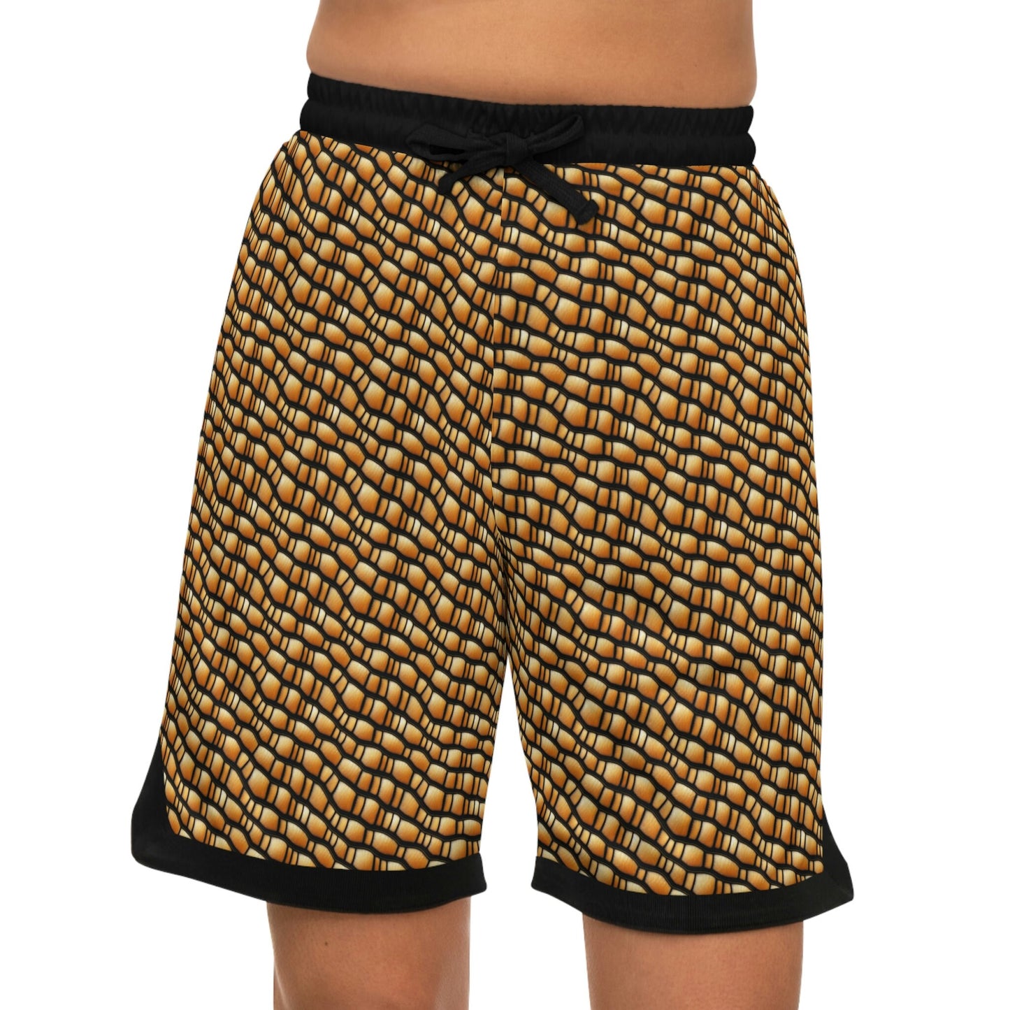 Gila Monster Basketball Shorts, Lizard Clothes High Waisted Shorts, Nature Clothing Graphic Shorts, Cozy Athletic Shorts