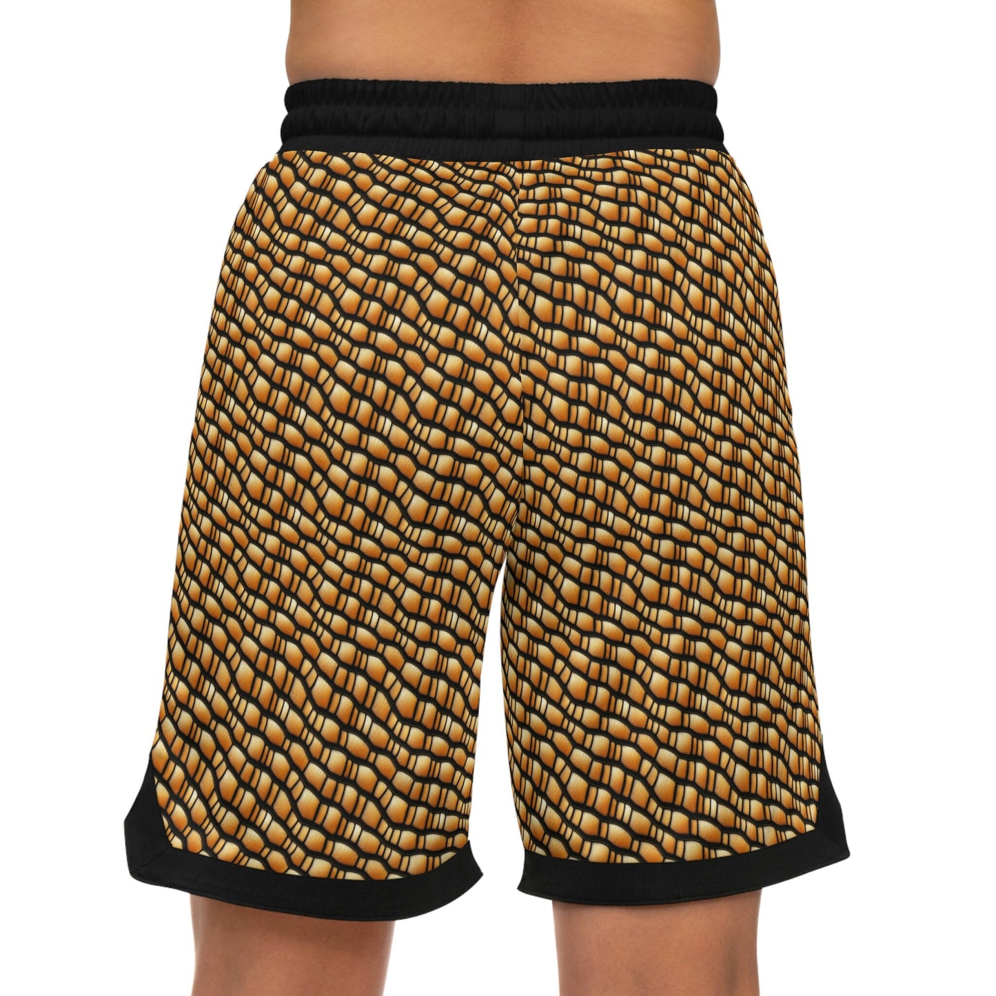 Gila Monster Basketball Shorts, Lizard Clothes High Waisted Shorts, Nature Clothing Graphic Shorts, Cozy Athletic Shorts