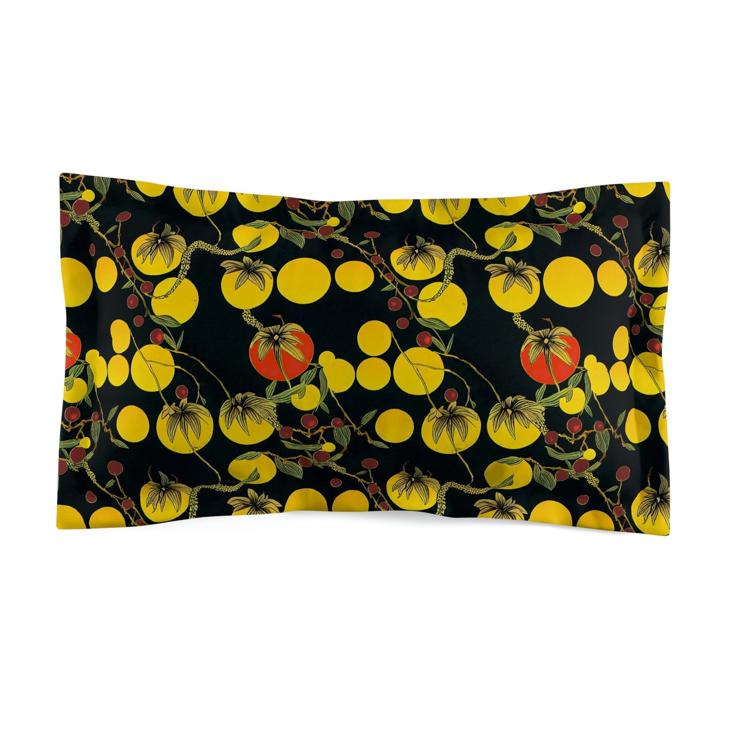 Tomato Garden Pillow, Decorative Pillow Sham, Microfiber Cloth Pillow, Modern Throw Pillow, Vegetable Pillow, Farmhouse Pillow Gift