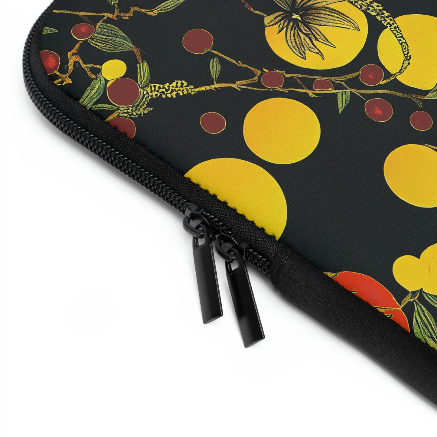 Tomato Garden Laptop Sleeve, Laptop Cover Zipper Pouch, Aesthetic Slim Laptop Bag, Night Garden Laptop Pouch, Laptop Organizer