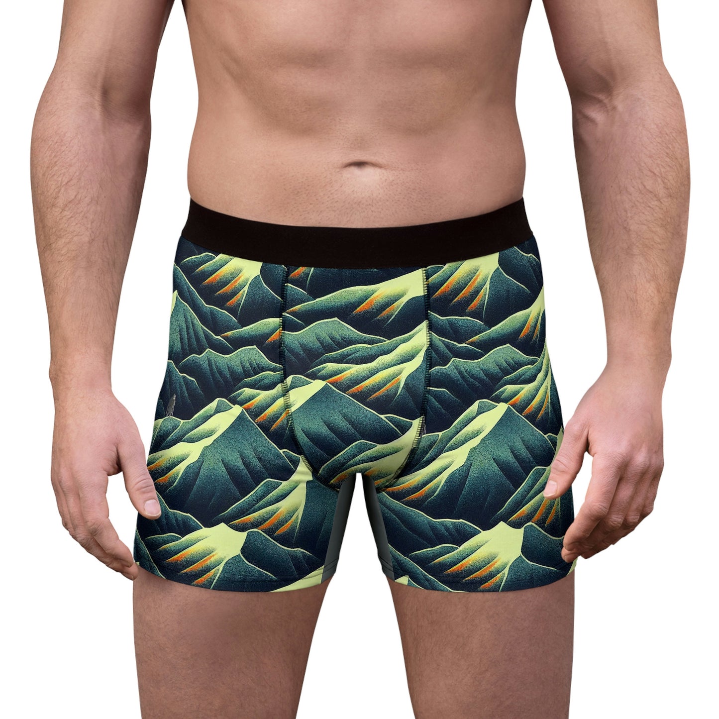 Lone Yeti Mountain Men's Boxer Briefs