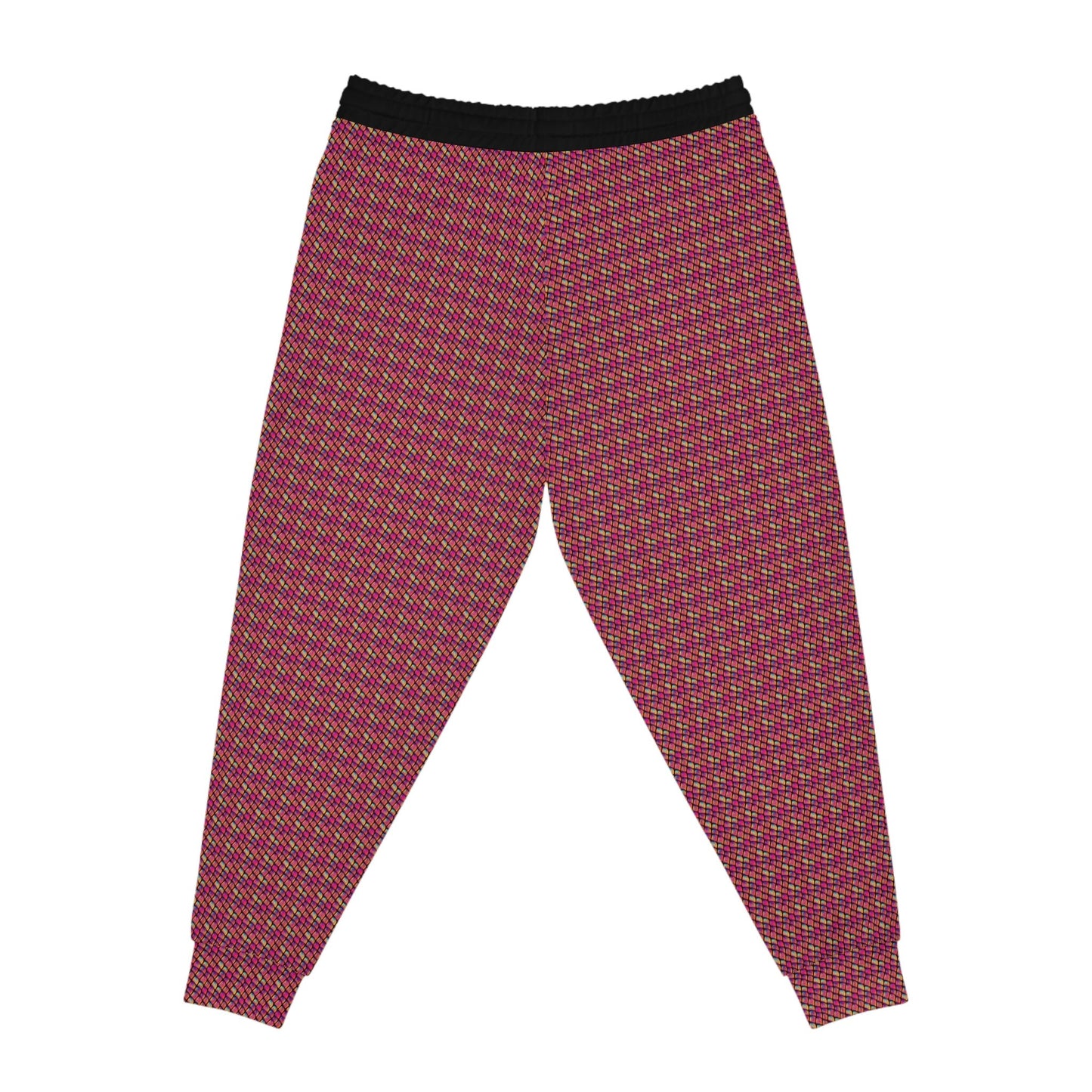 Pink Scales Mens Joggers, Athletic Clothing High Waisted Joggers, Pink Mens Yoga Pants, Aesthetic Clothing Streetwear Pants