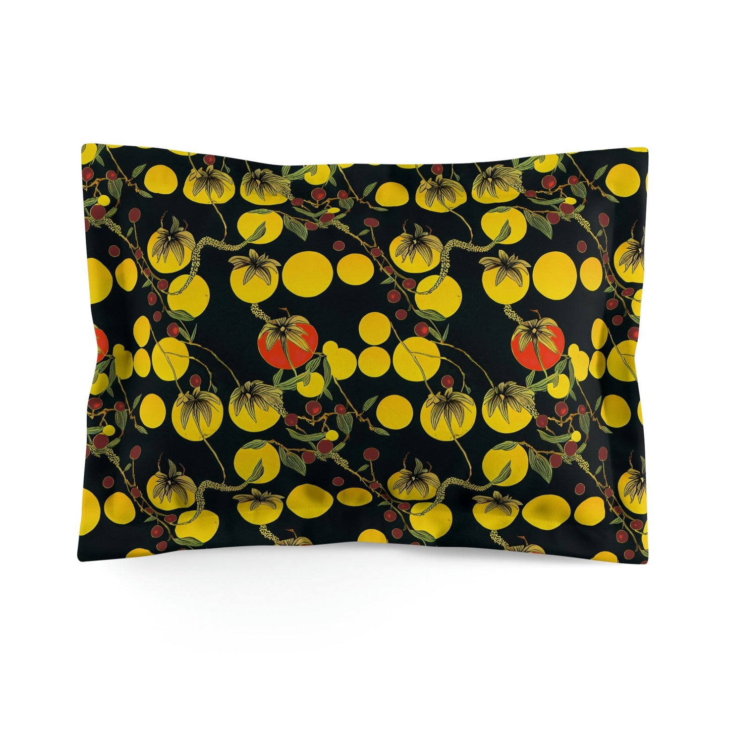 Tomato Garden Pillow, Decorative Pillow Sham, Microfiber Cloth Pillow, Modern Throw Pillow, Vegetable Pillow, Farmhouse Pillow Gift