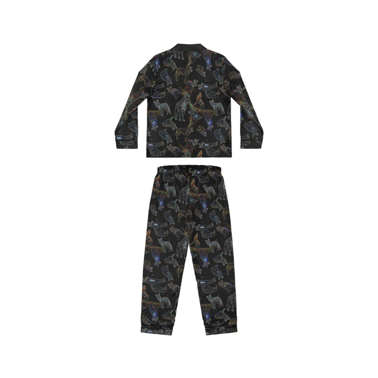 Coyote Galaxy Women's Satin Pajamas