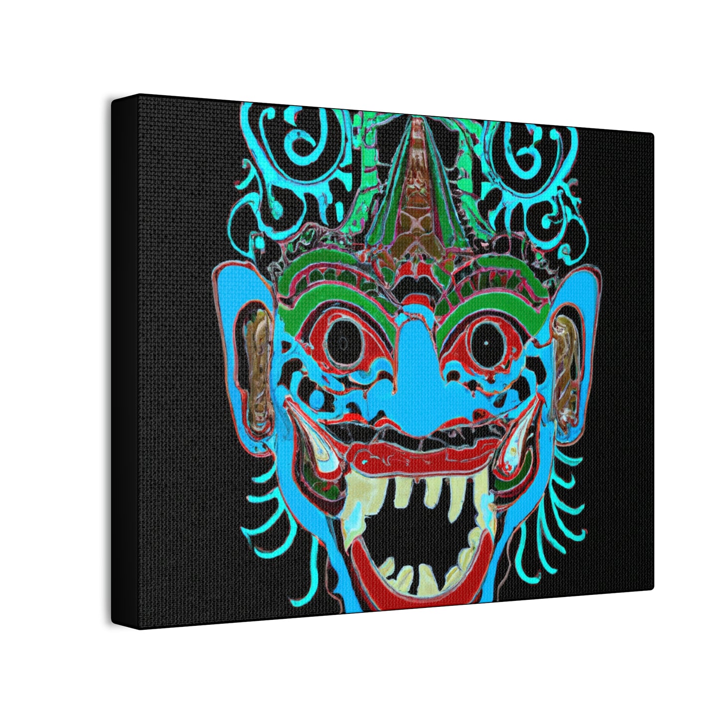 Troll Six Canvas Wall Art, Illustration Art Gothic Wall Decor, Spooky Decor Fantasy Wall Art, Horror Wall Art, Monster Wall Art