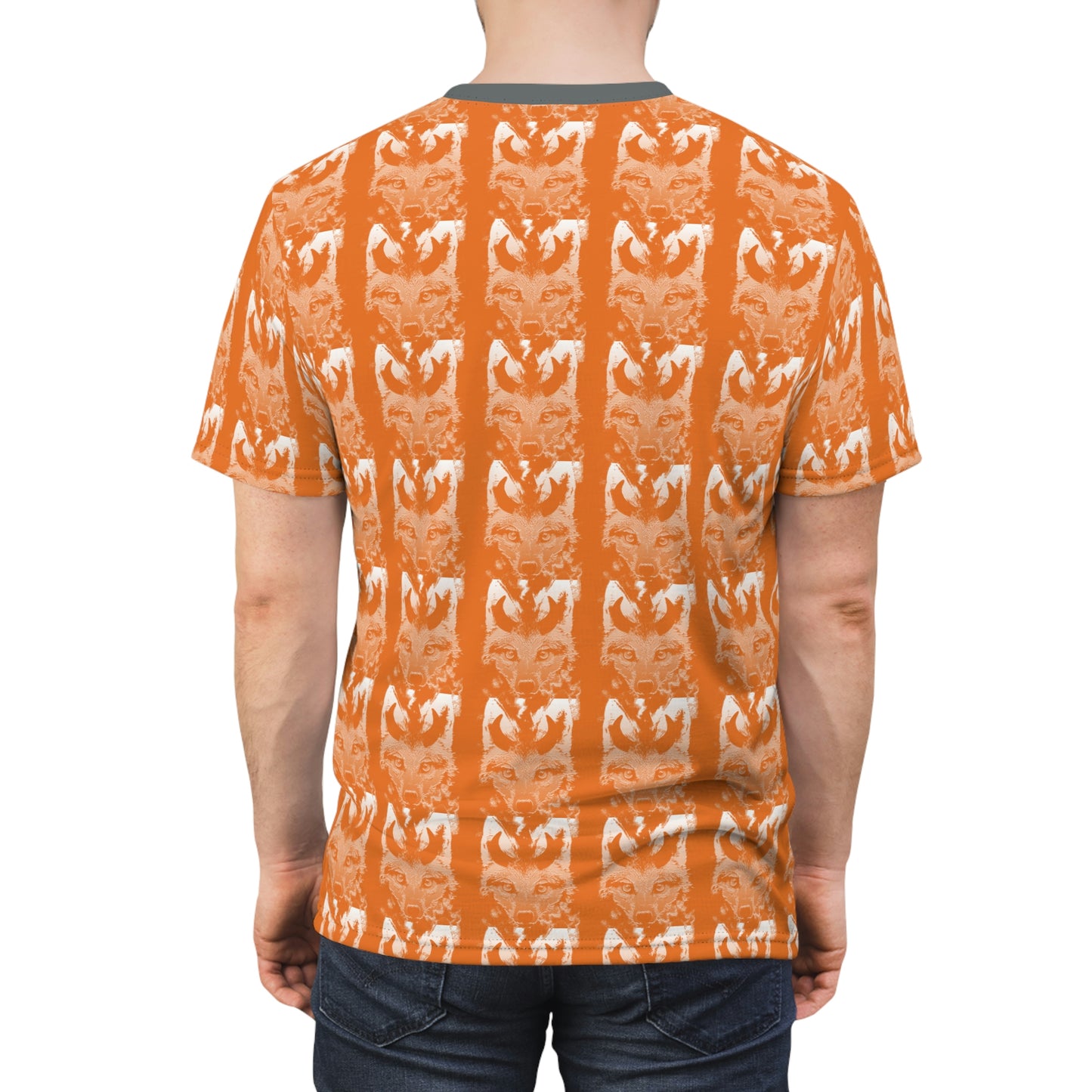 Horned Coyote Unisex Cut & Sew Tee