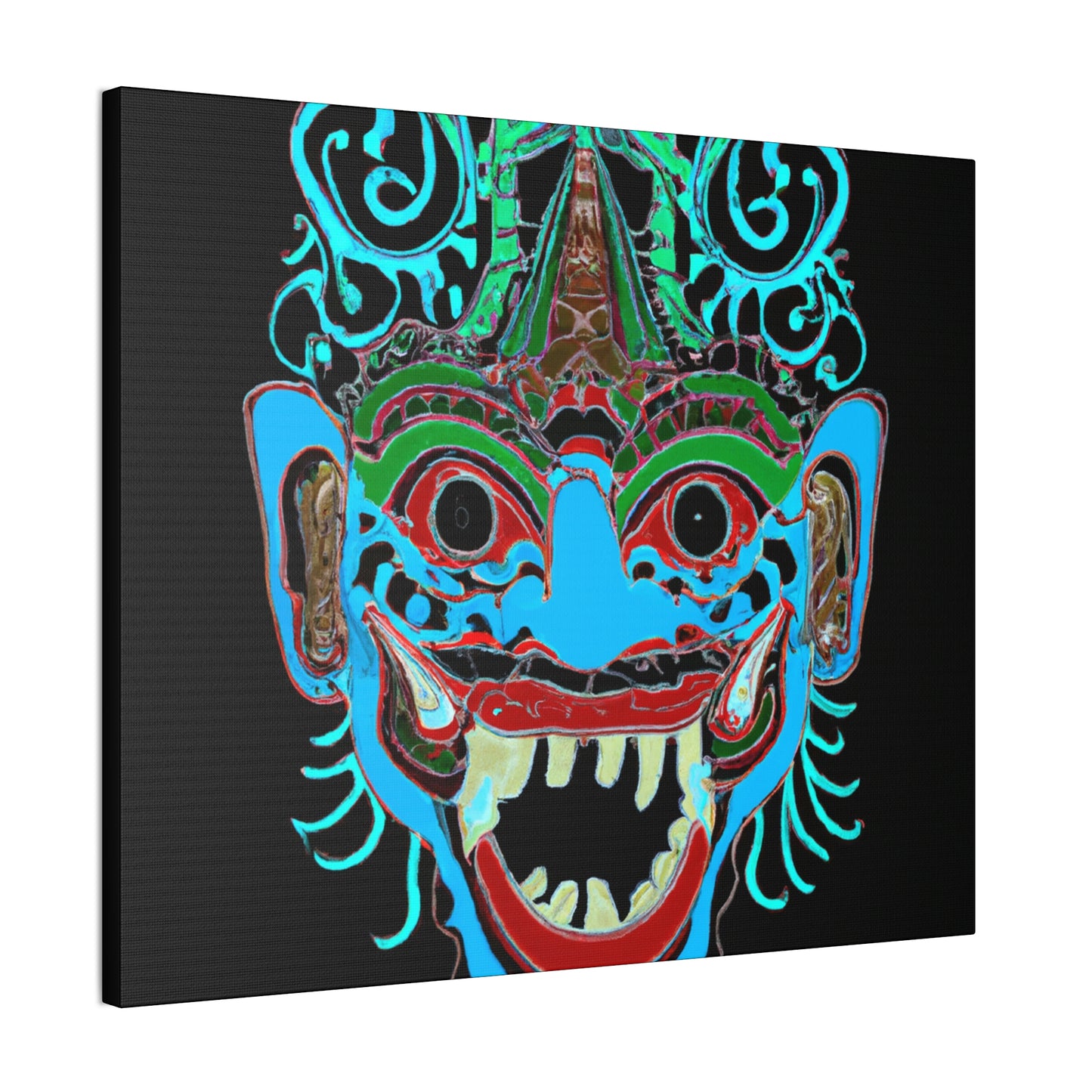 Troll Six Canvas Wall Art, Illustration Art Gothic Wall Decor, Spooky Decor Fantasy Wall Art, Horror Wall Art, Monster Wall Art