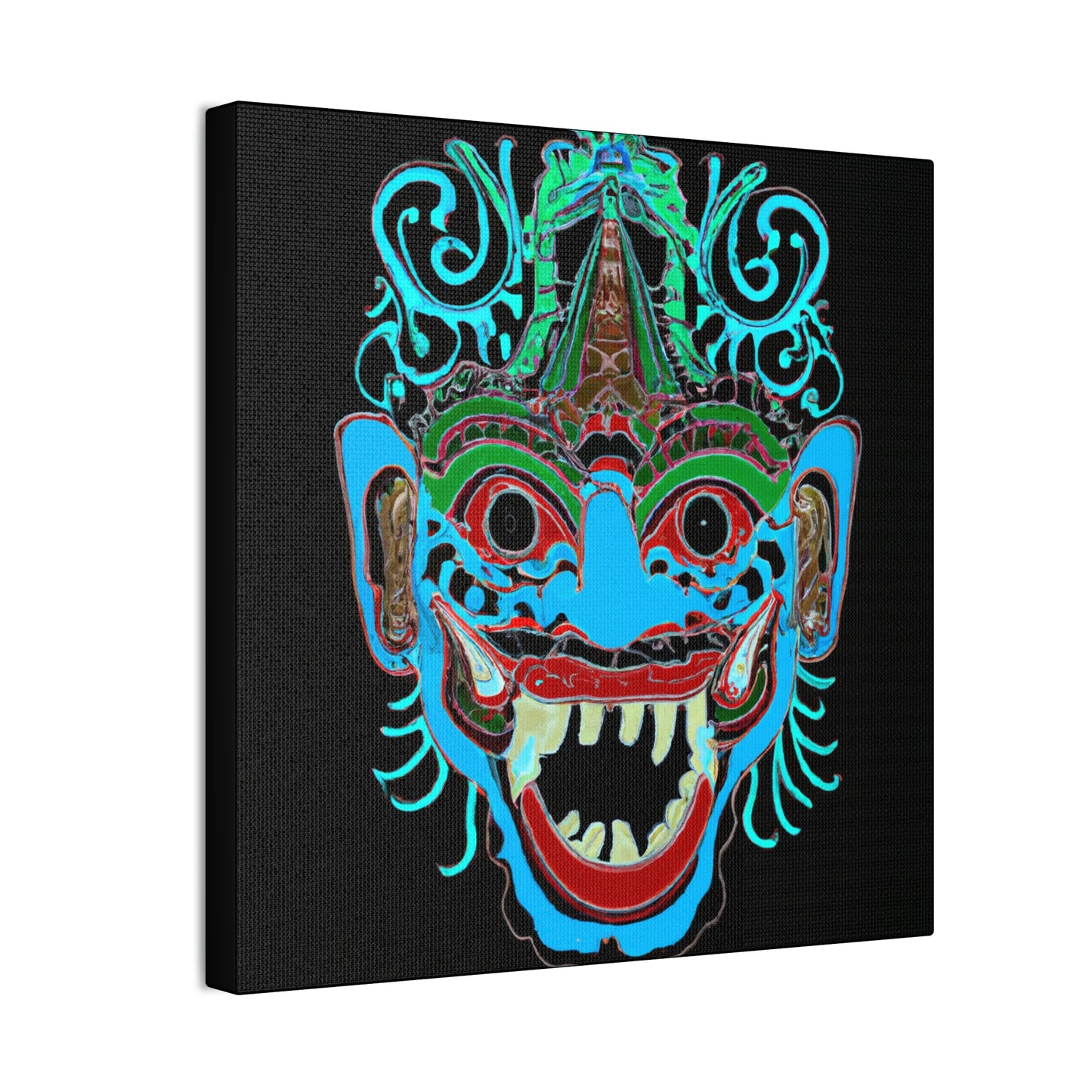 Troll Six Canvas Wall Art, Illustration Art Gothic Wall Decor, Spooky Decor Fantasy Wall Art, Horror Wall Art, Monster Wall Art