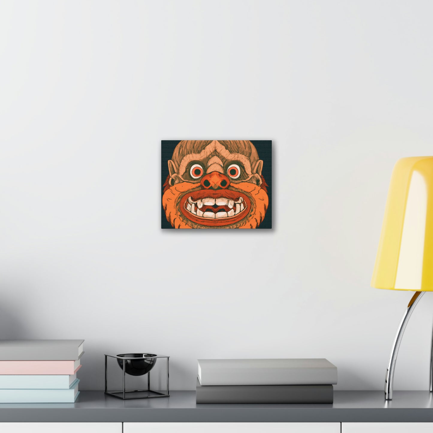 Troll Four Monster Wall Art, Spooky Decor Fantasy Wall Art, Gothic Decor Canvas Wall Art, Illustration Art Gothic Wall Decor