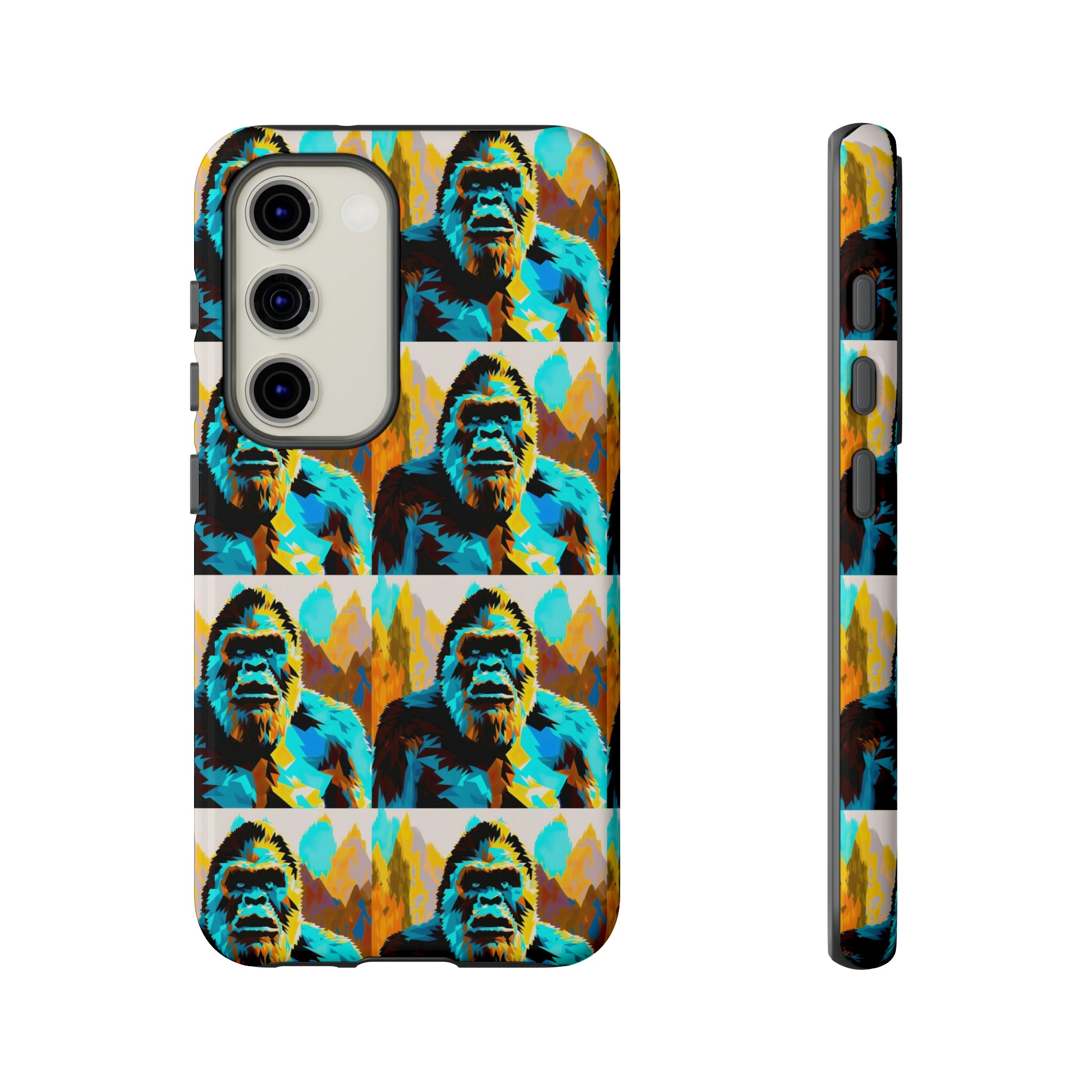 Colorful Sasquatch Pop Art Phone Case Retro iPhone Case iPhone 11 12 13 XR XS Max Phone Case Samsung Phone Case S20 S21 S22