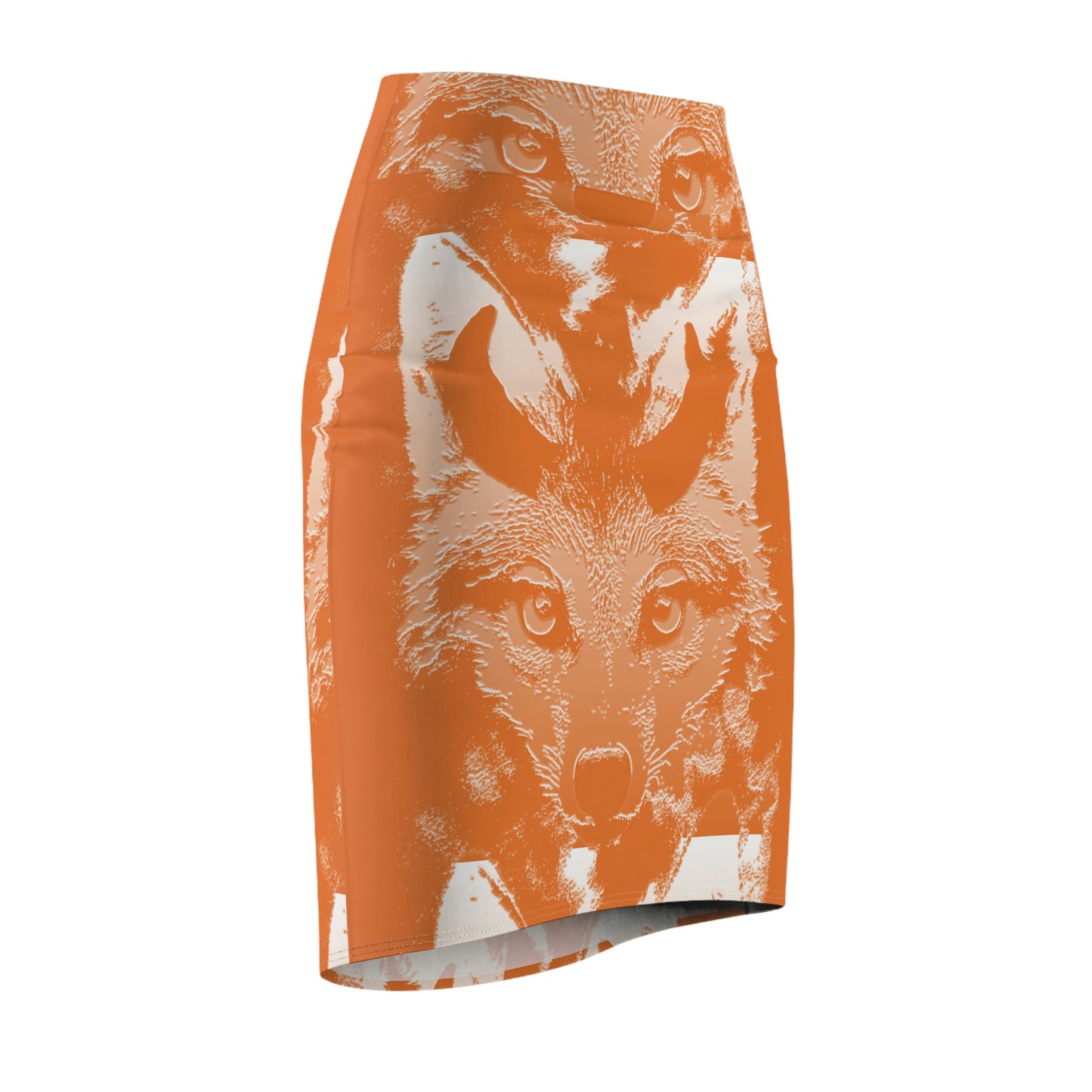 Horned Coyote Women's Pencil Skirt