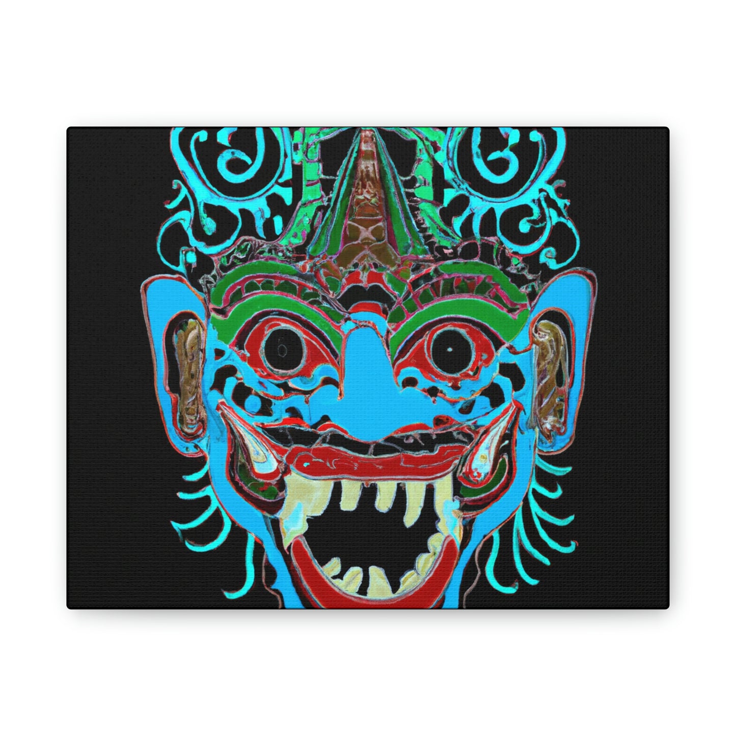 Troll Six Canvas Wall Art, Illustration Art Gothic Wall Decor, Spooky Decor Fantasy Wall Art, Horror Wall Art, Monster Wall Art