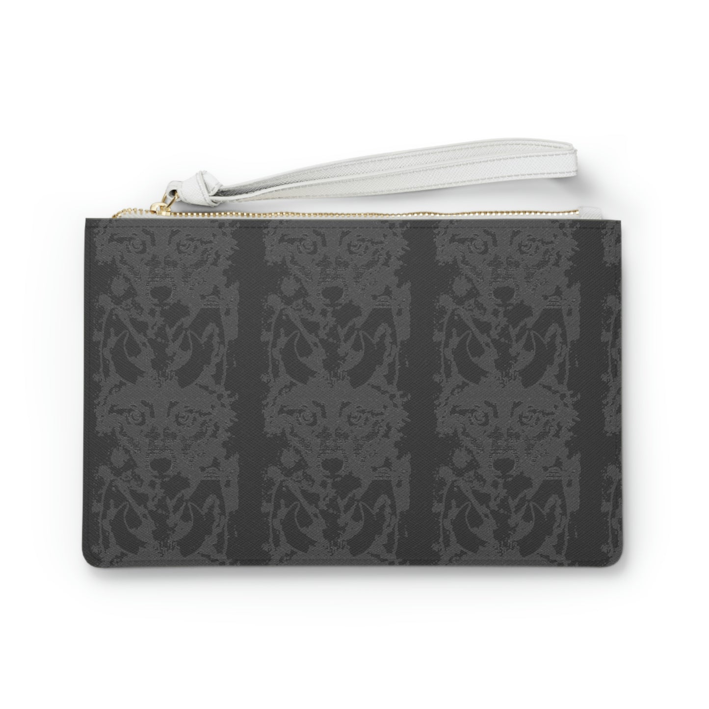 Horned Coyote Clutch Bag