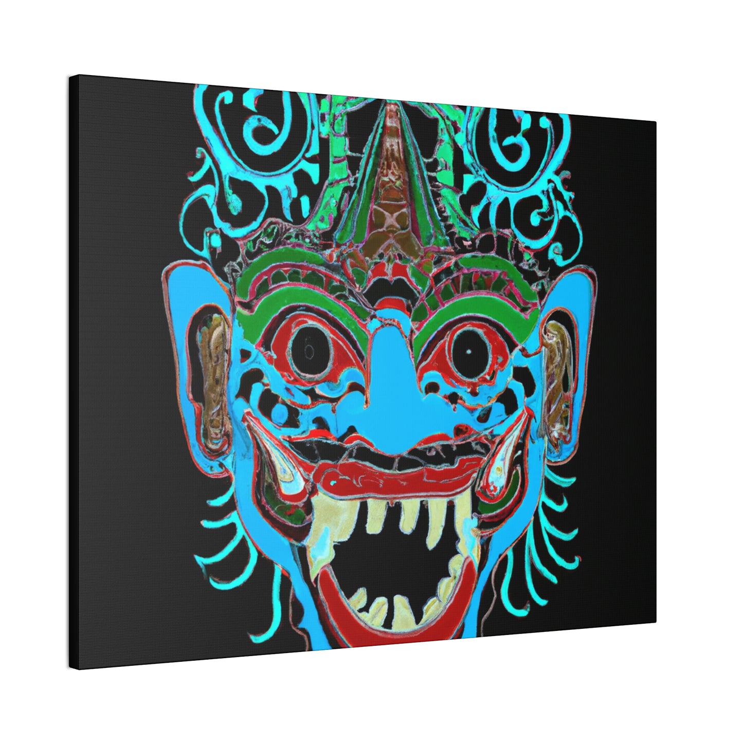 Troll Six Canvas Wall Art, Illustration Art Gothic Wall Decor, Spooky Decor Fantasy Wall Art, Horror Wall Art, Monster Wall Art