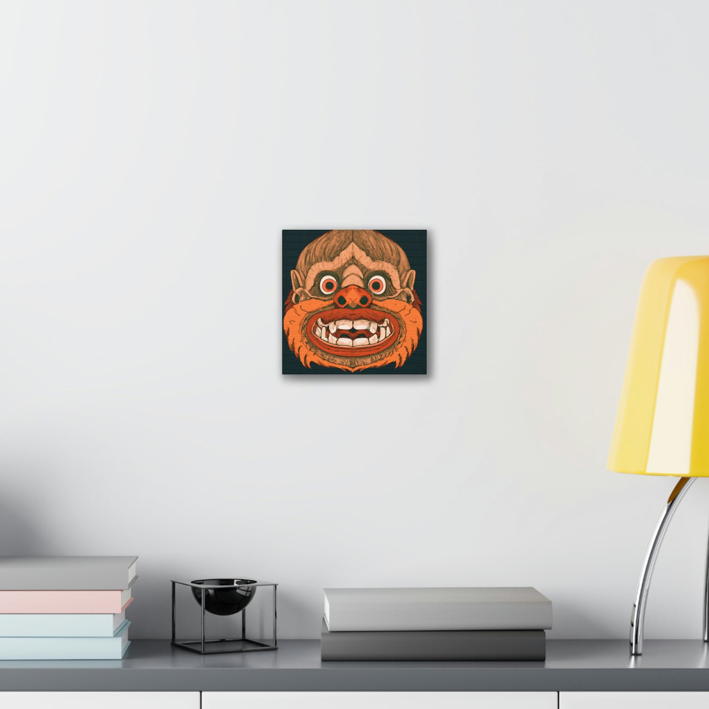 Troll Four Monster Wall Art, Spooky Decor Fantasy Wall Art, Gothic Decor Canvas Wall Art, Illustration Art Gothic Wall Decor