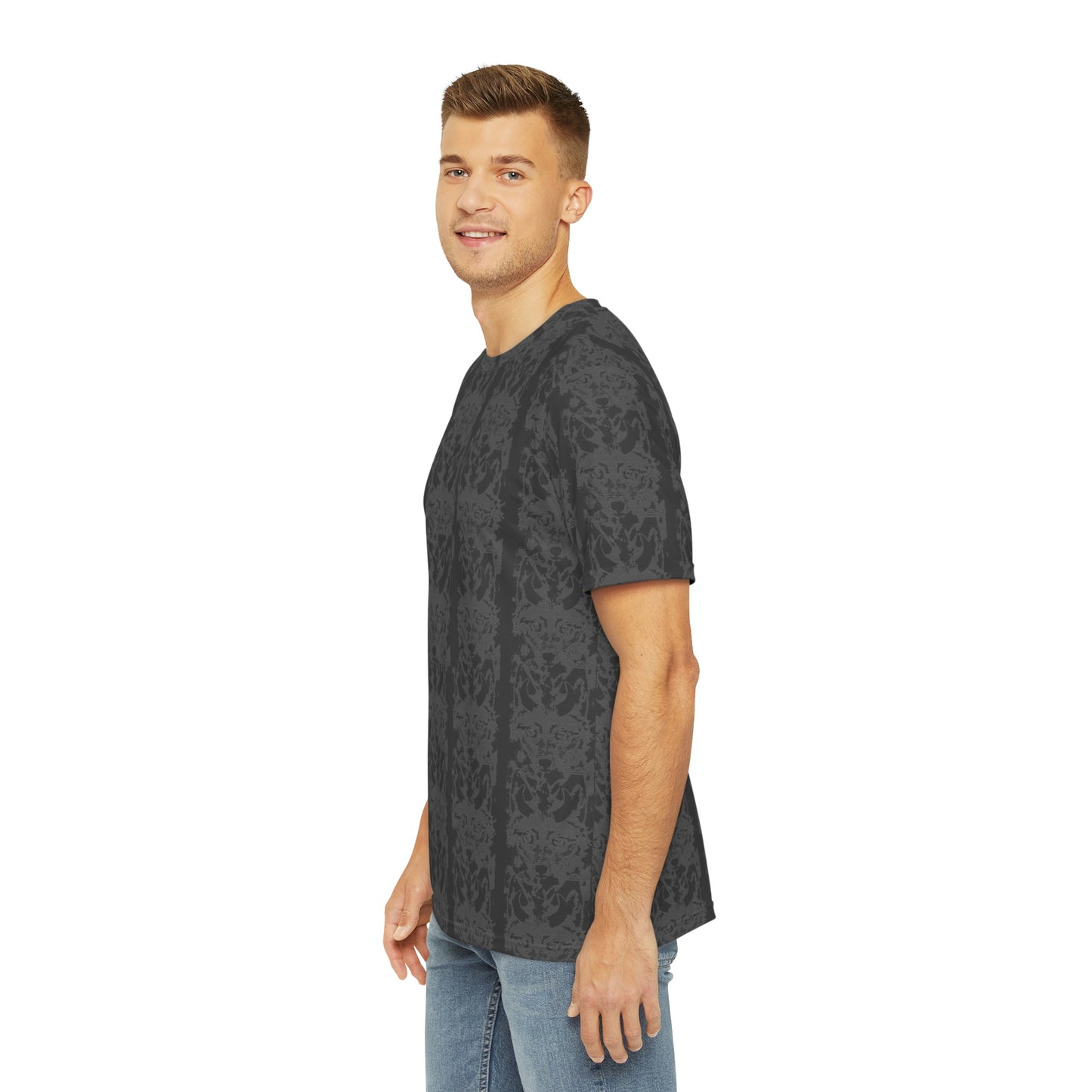 Horned Coyote Men's Polyester Tee