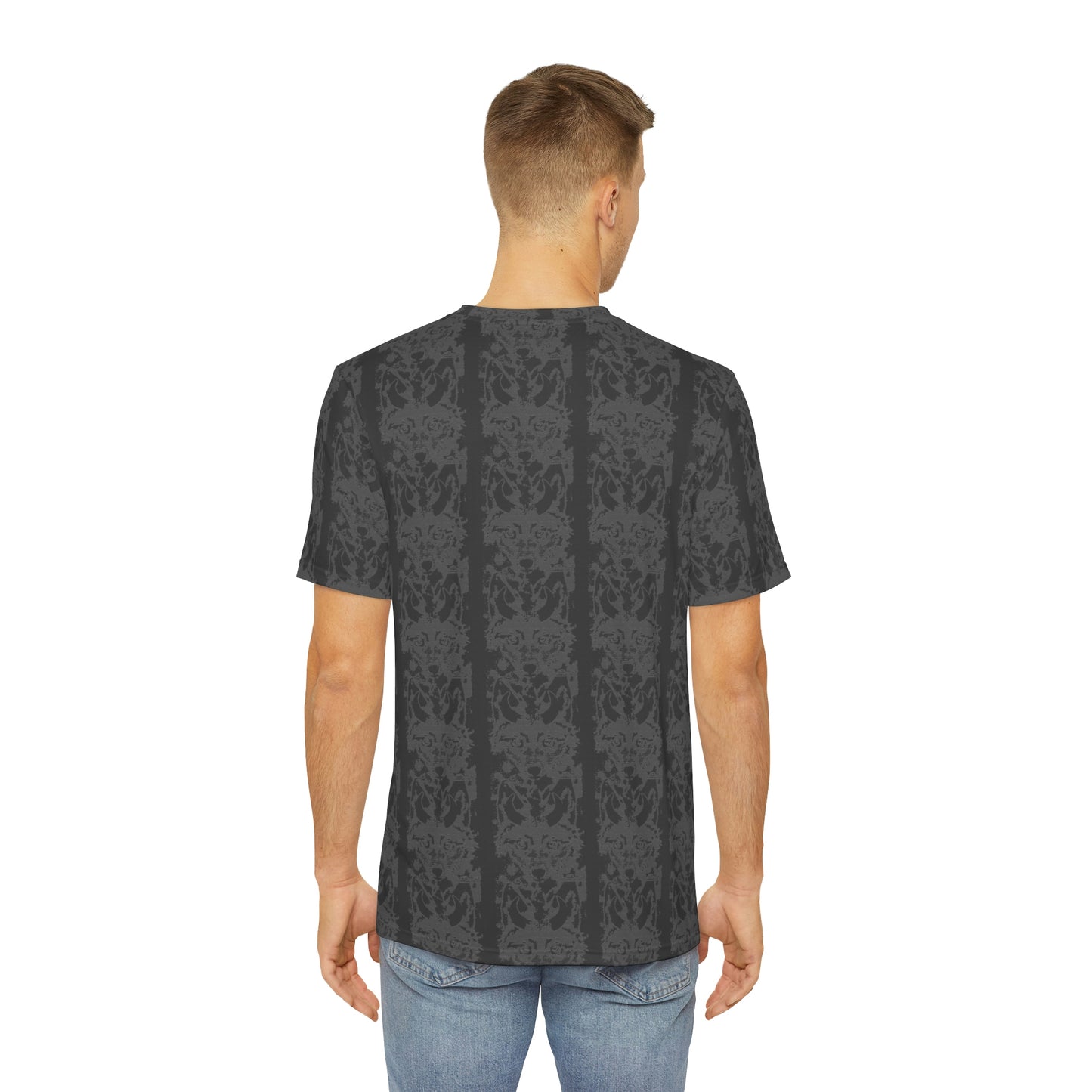 Horned Coyote Men's Polyester Tee