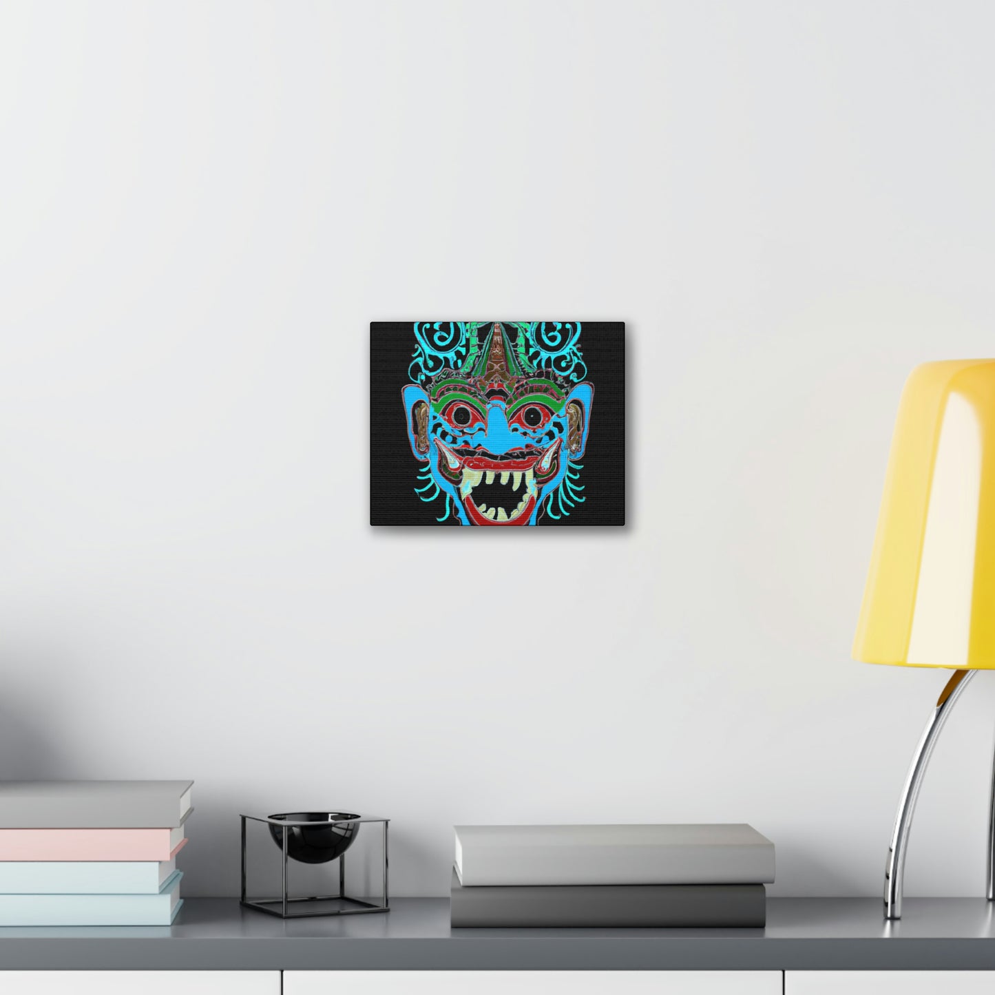 Troll Six Canvas Wall Art, Illustration Art Gothic Wall Decor, Spooky Decor Fantasy Wall Art, Horror Wall Art, Monster Wall Art