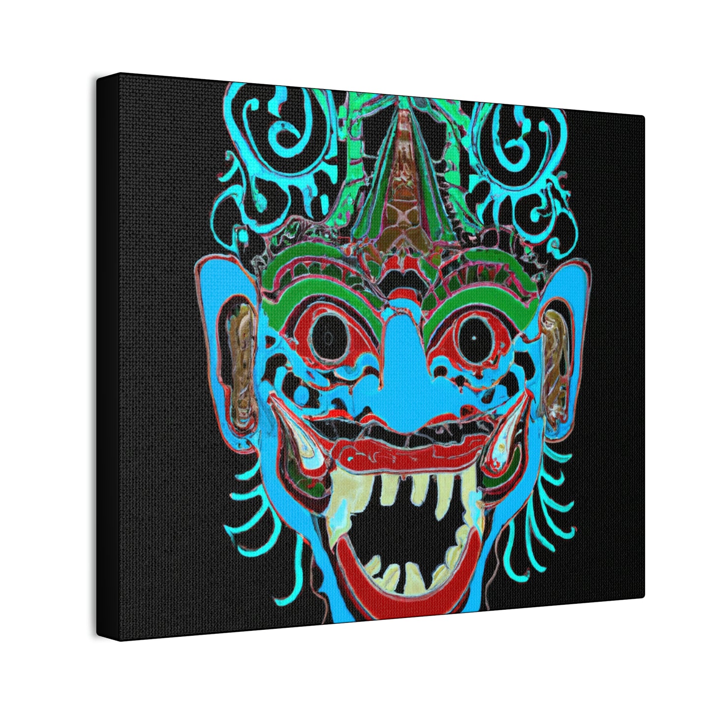 Troll Six Canvas Wall Art, Illustration Art Gothic Wall Decor, Spooky Decor Fantasy Wall Art, Horror Wall Art, Monster Wall Art