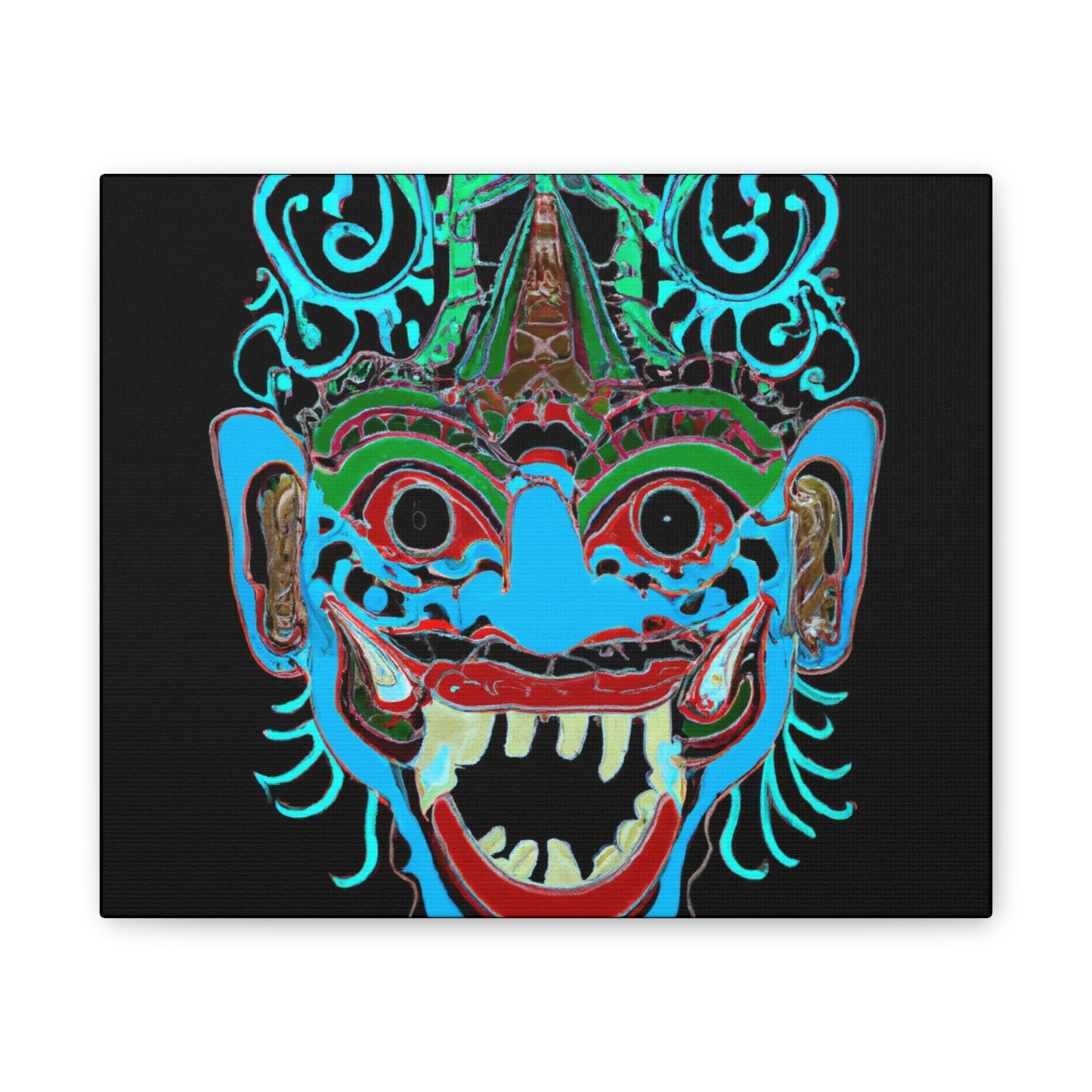 Troll Six Canvas Wall Art, Illustration Art Gothic Wall Decor, Spooky Decor Fantasy Wall Art, Horror Wall Art, Monster Wall Art