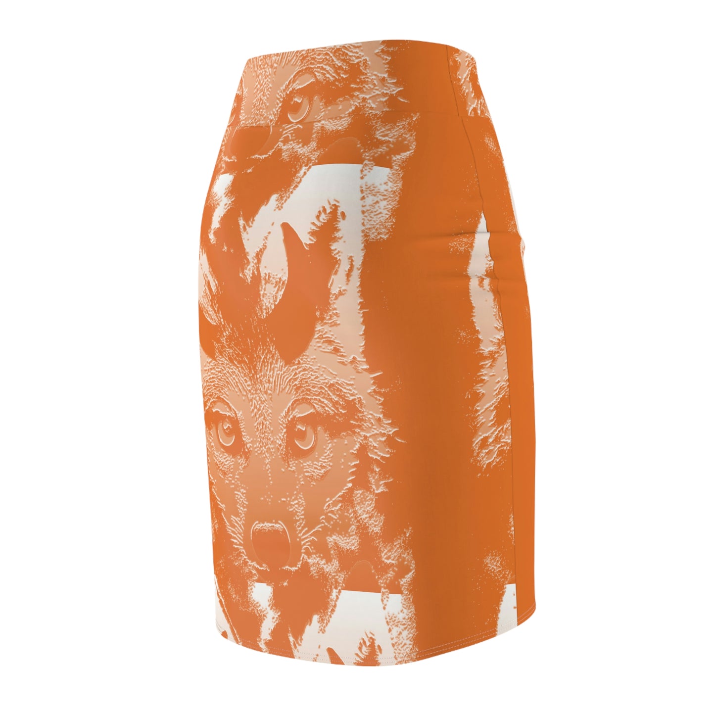 Horned Coyote Women's Pencil Skirt