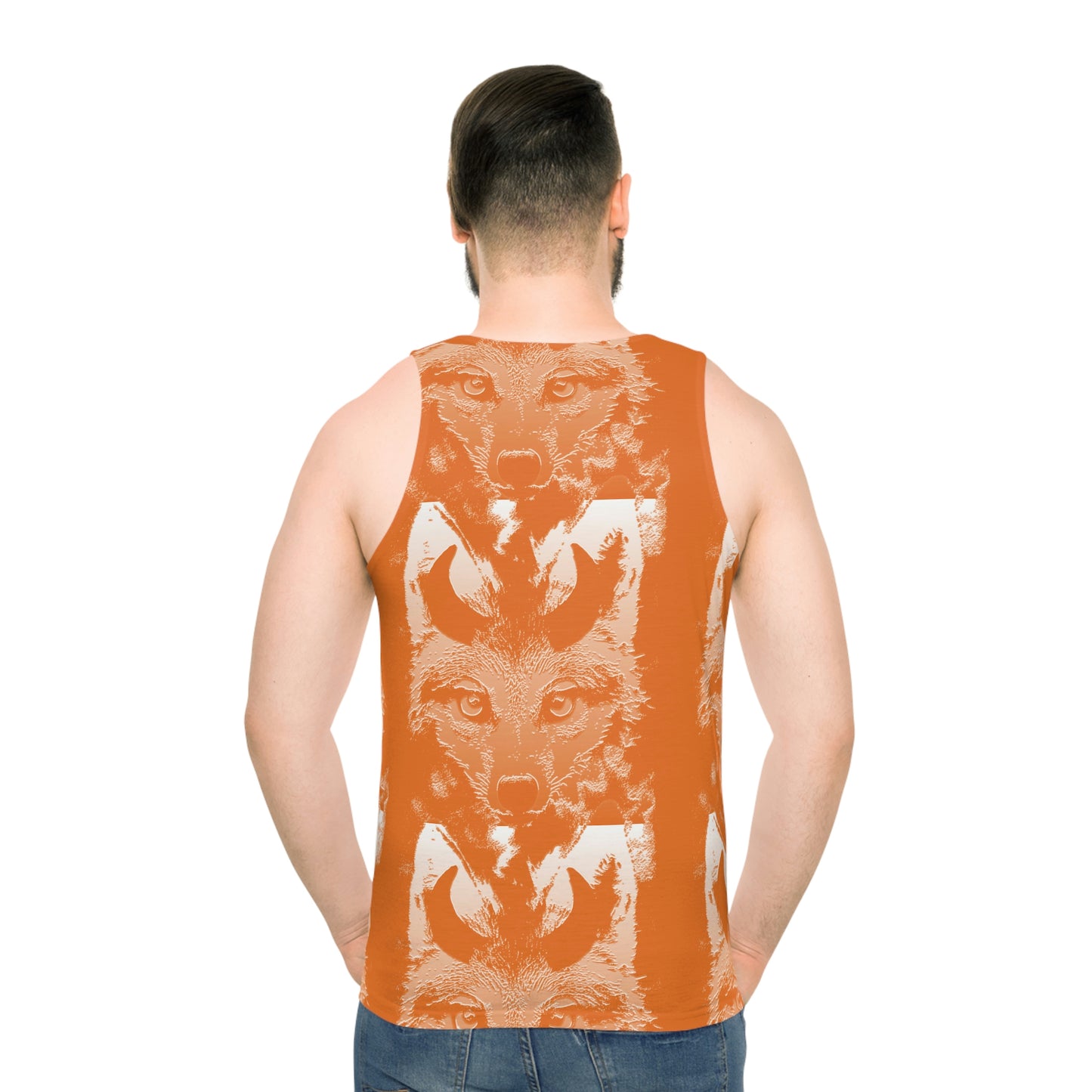 Horned Coyote Unisex Tank Top