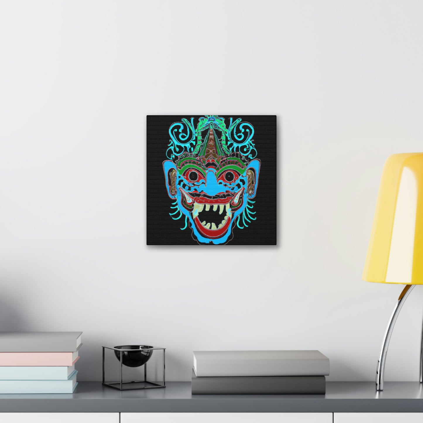 Troll Six Canvas Wall Art, Illustration Art Gothic Wall Decor, Spooky Decor Fantasy Wall Art, Horror Wall Art, Monster Wall Art