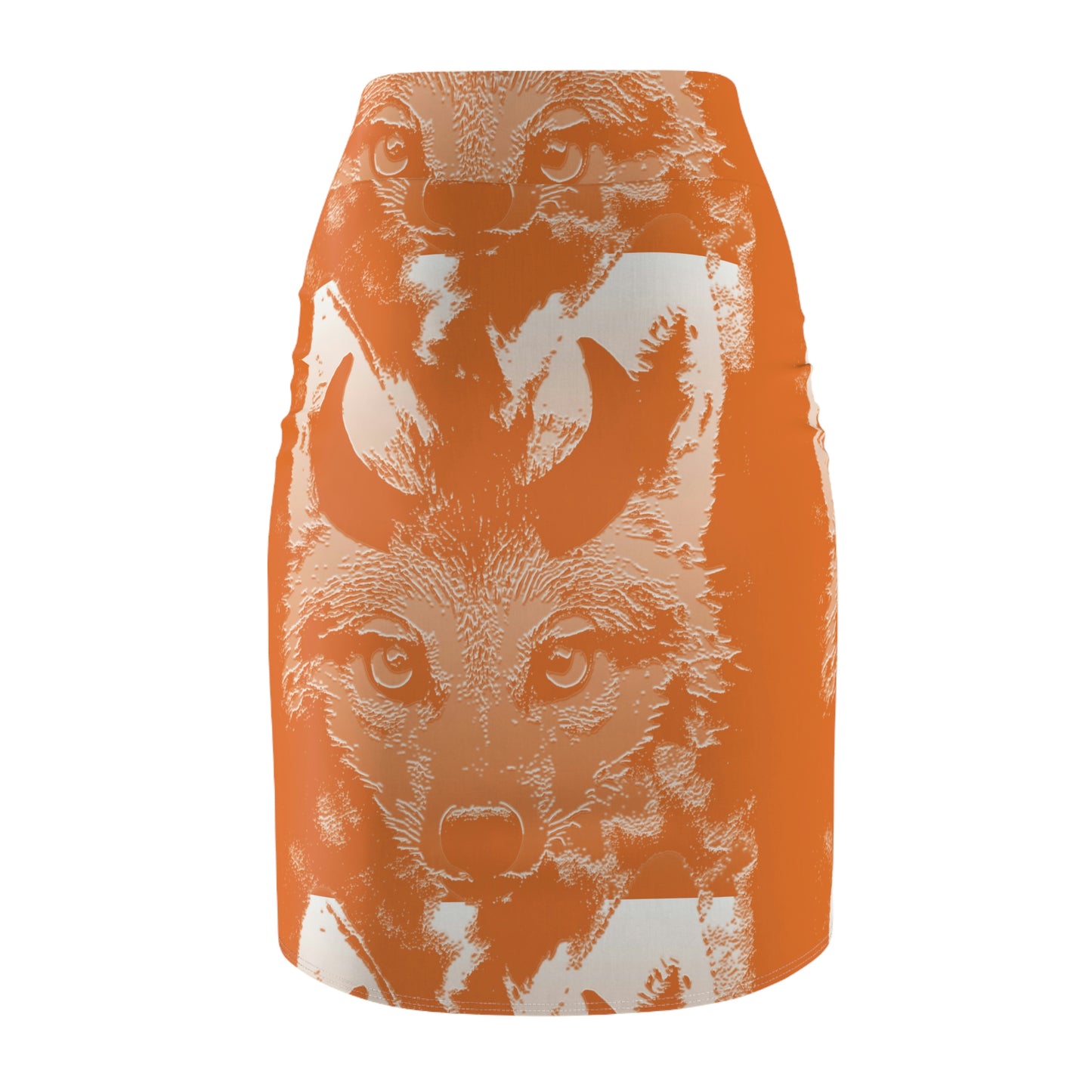 Horned Coyote Women's Pencil Skirt