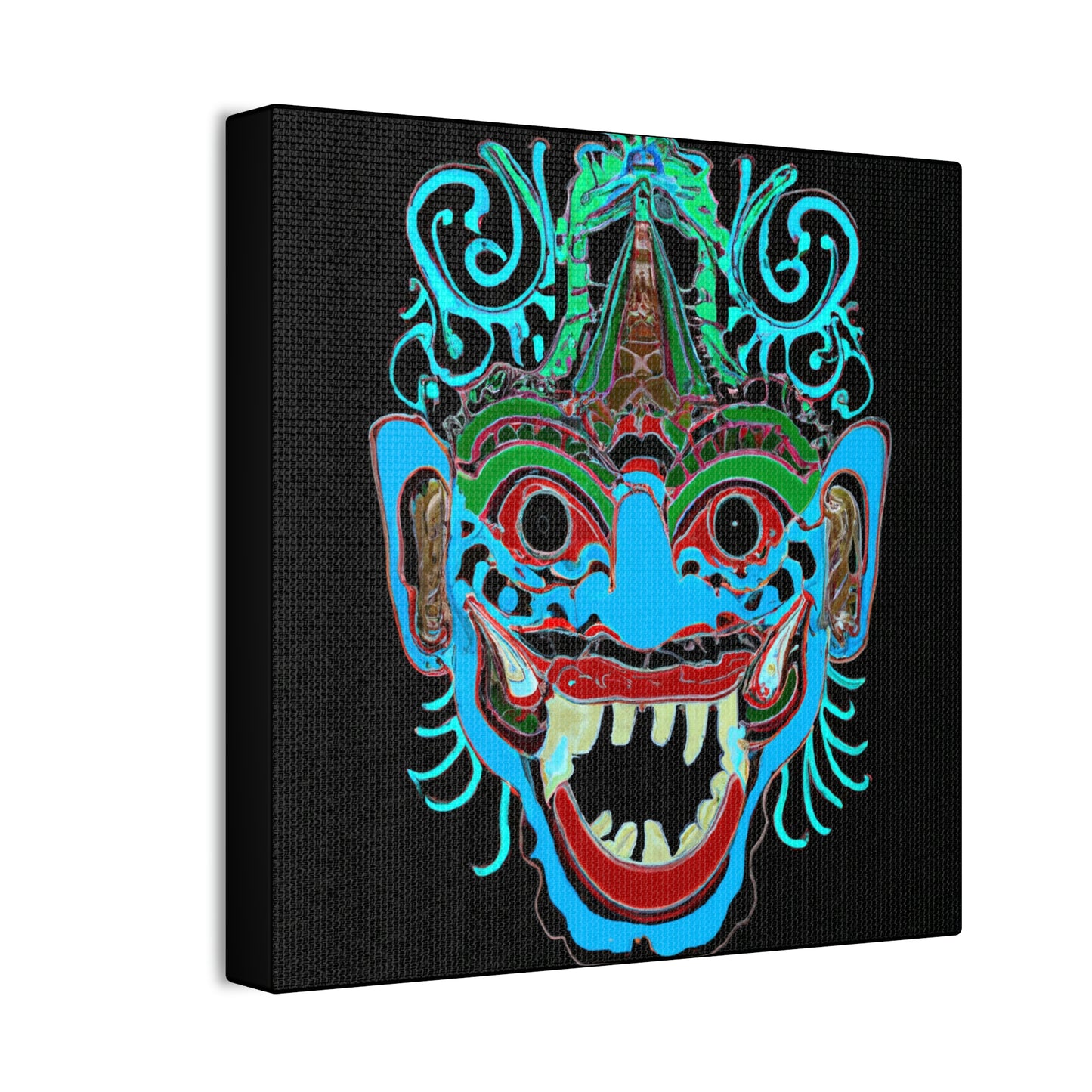 Troll Six Canvas Wall Art, Illustration Art Gothic Wall Decor, Spooky Decor Fantasy Wall Art, Horror Wall Art, Monster Wall Art
