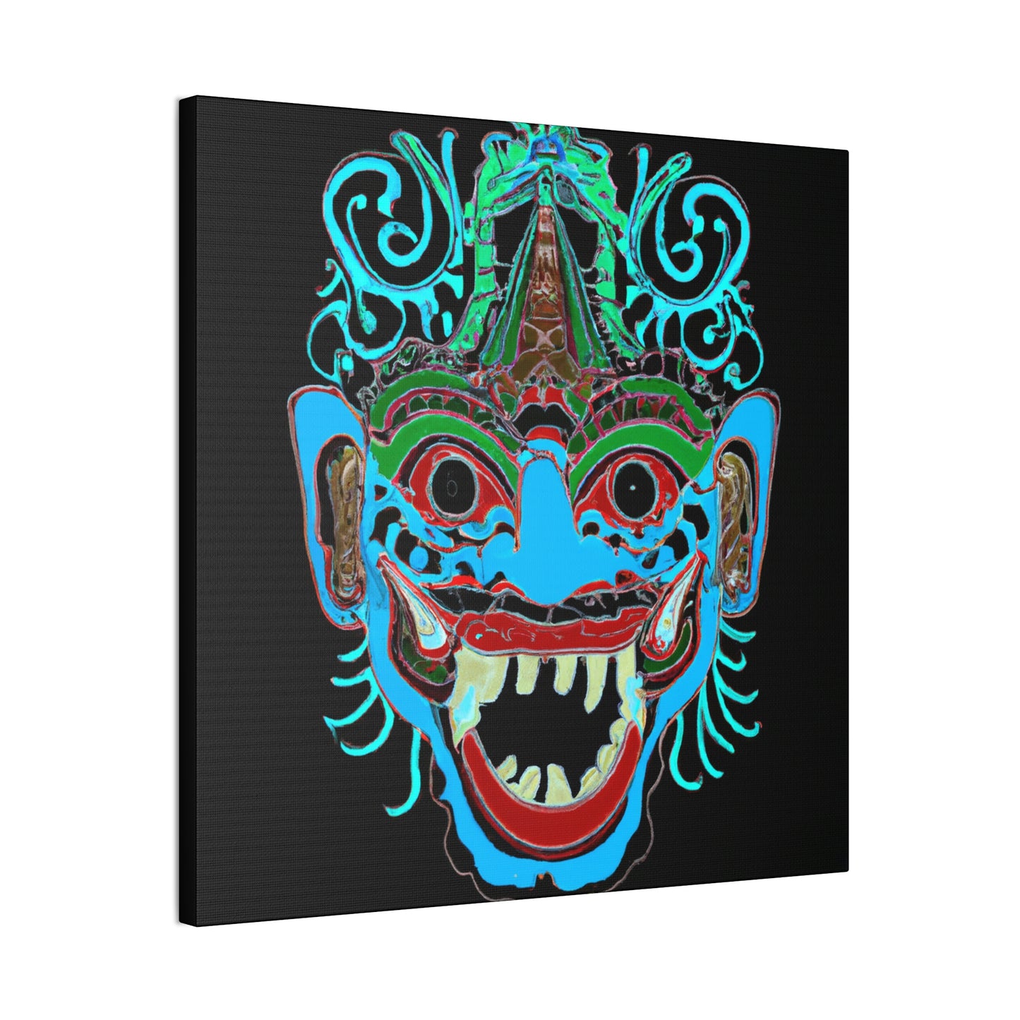 Troll Six Canvas Wall Art, Illustration Art Gothic Wall Decor, Spooky Decor Fantasy Wall Art, Horror Wall Art, Monster Wall Art