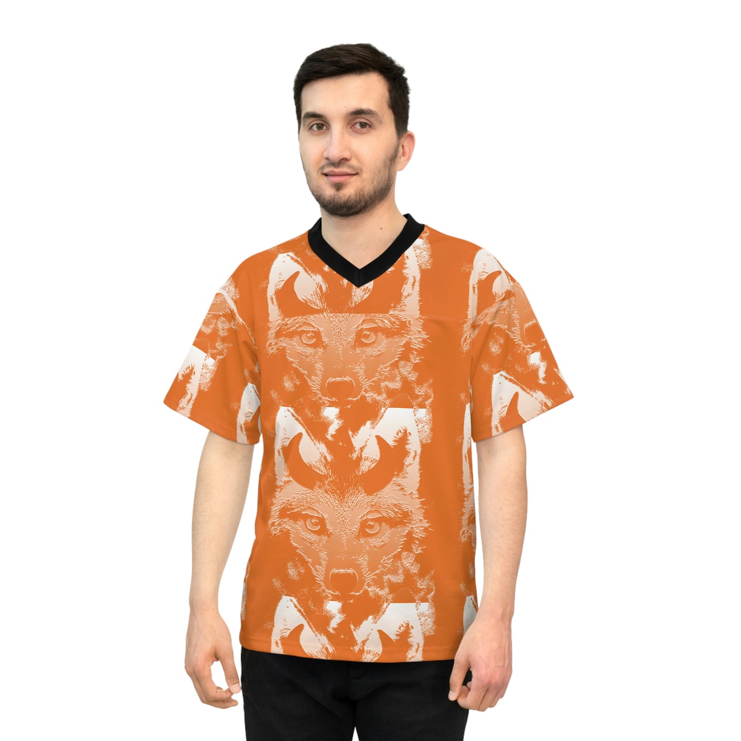 Horned Coyote Unisex Football Jersey