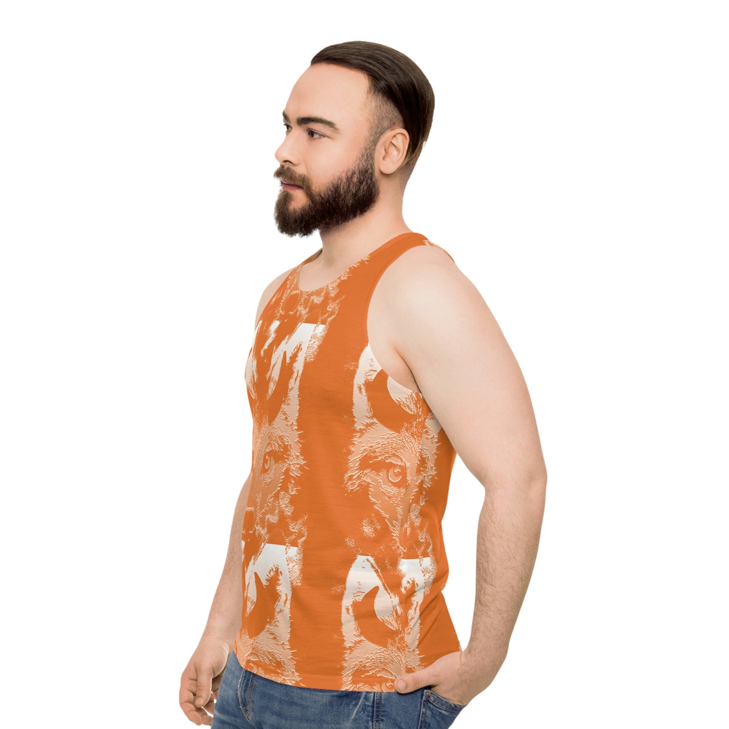 Horned Coyote Unisex Tank Top
