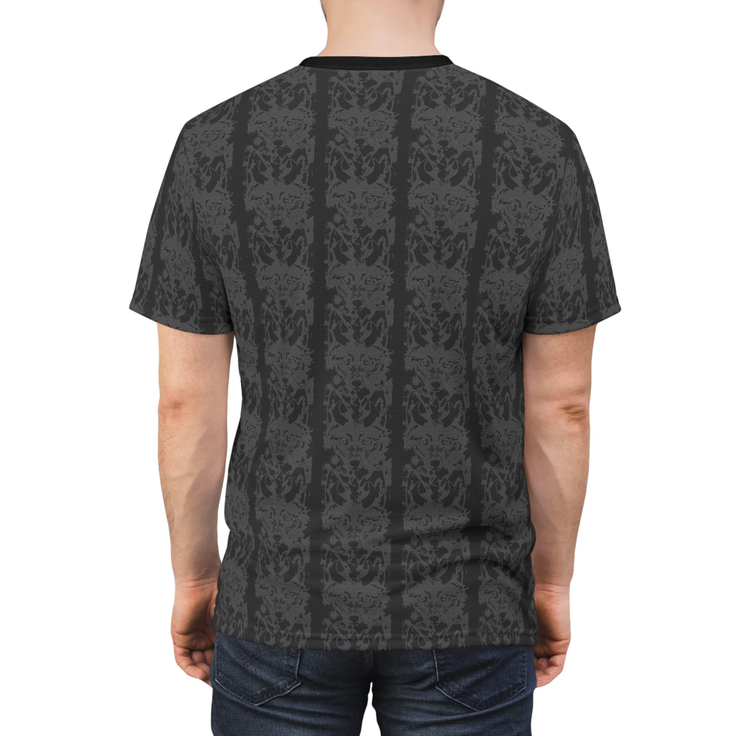 Horned Coyote Unisex Cut & Sew Tee