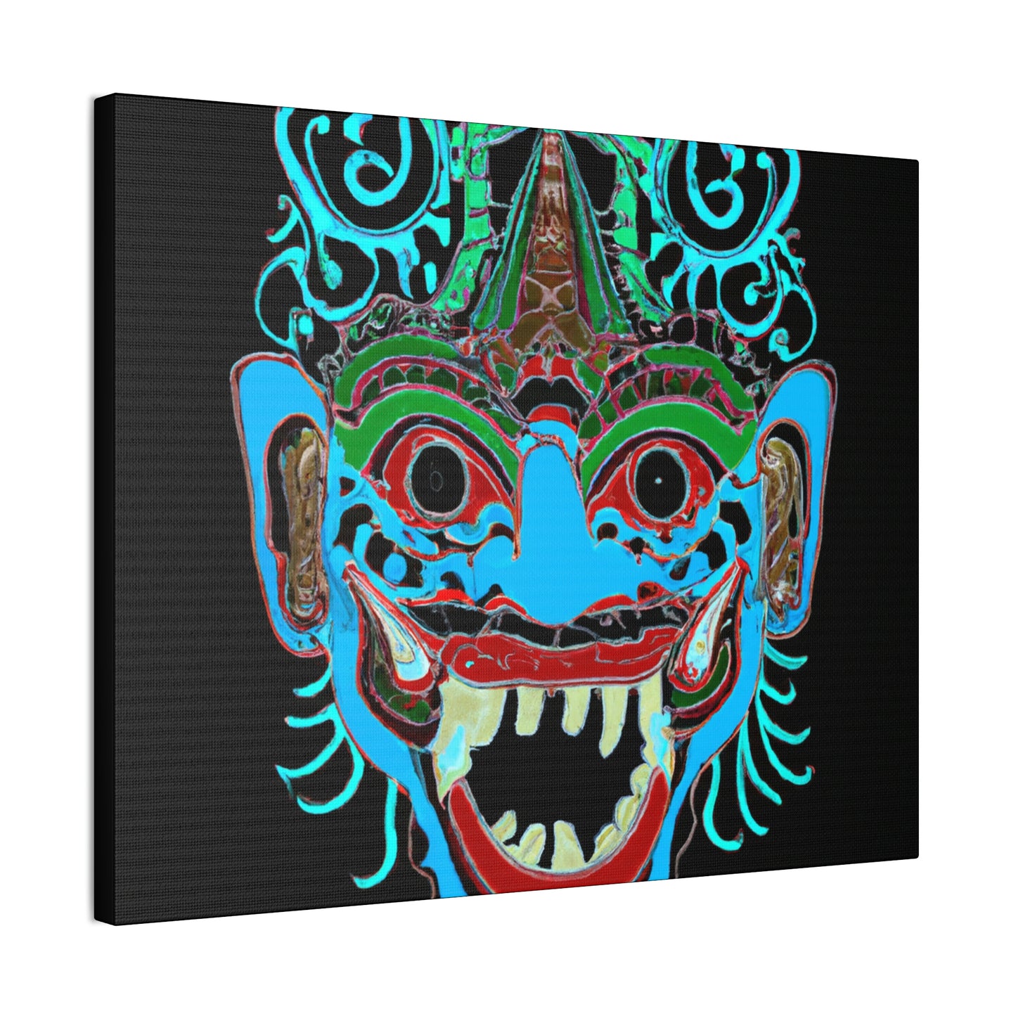 Troll Six Canvas Wall Art, Illustration Art Gothic Wall Decor, Spooky Decor Fantasy Wall Art, Horror Wall Art, Monster Wall Art
