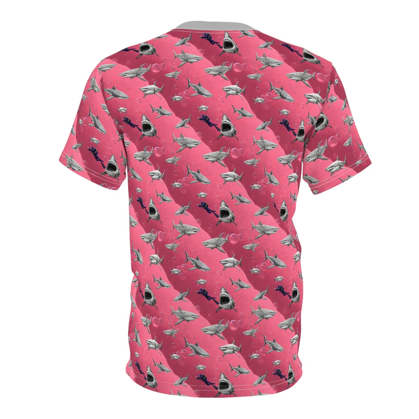 Shark Pink Sea Scuba Unisex T