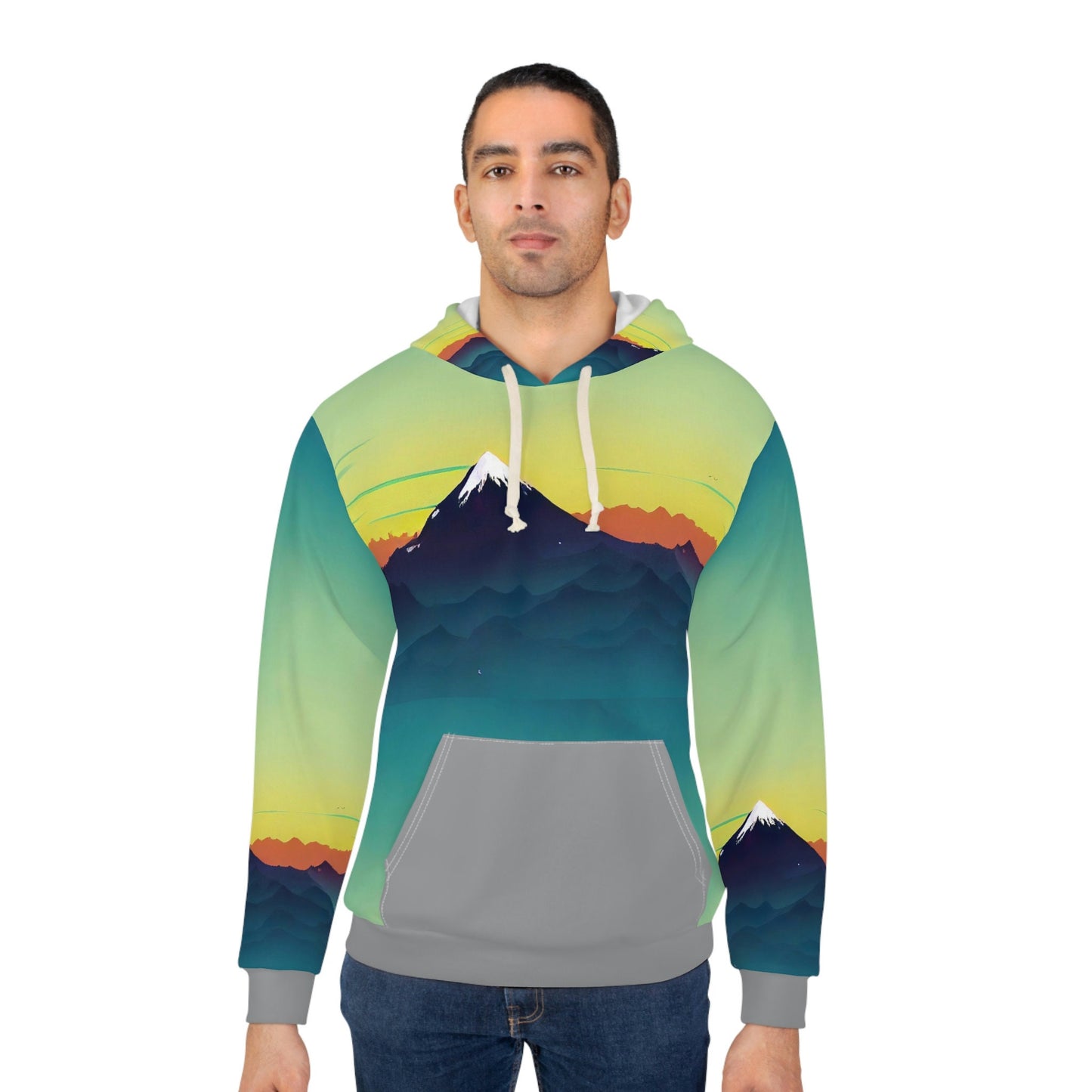 Mountain Sunrise Unisex Pullover Hoodie