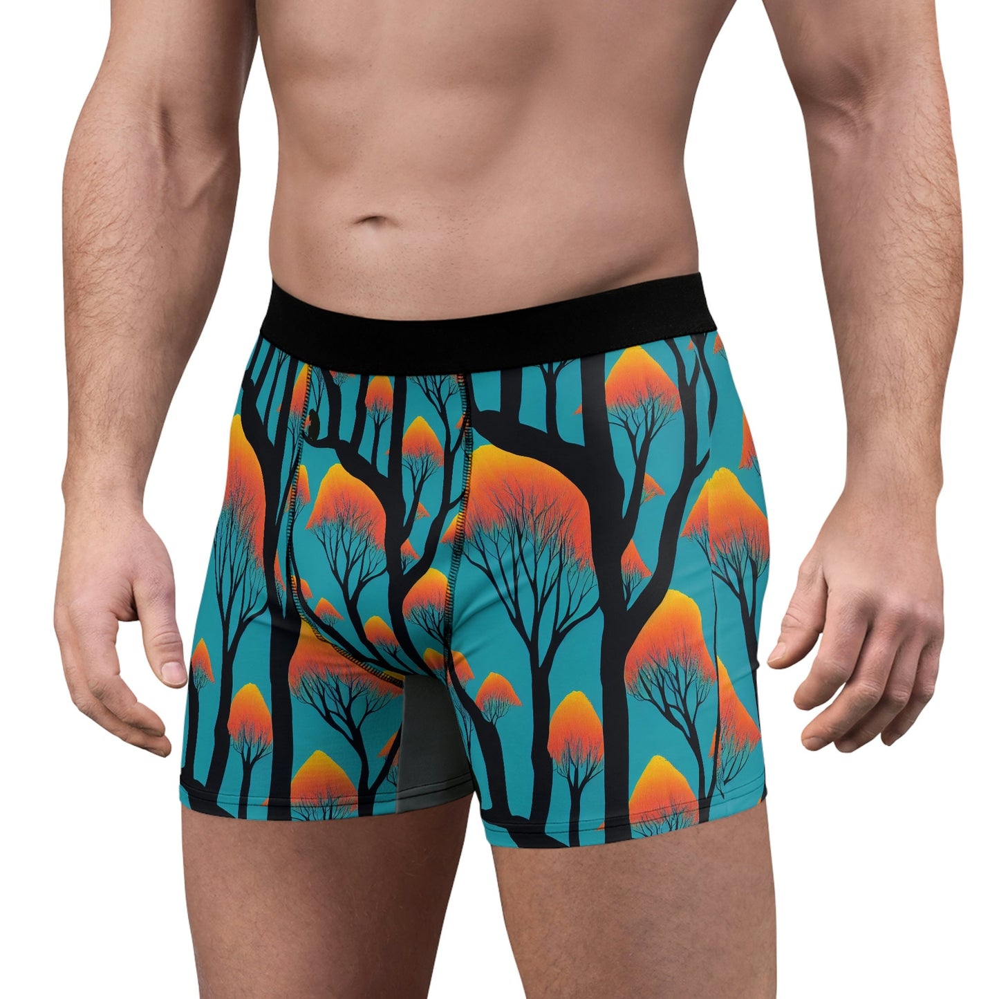 Ape Orange Forest Men's Boxer Briefs