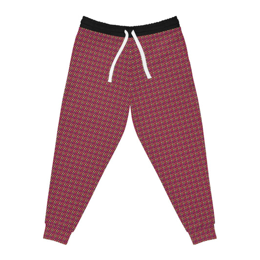 Pink Scales Mens Joggers, Athletic Clothing High Waisted Joggers, Pink Mens Yoga Pants, Aesthetic Clothing Streetwear Pants