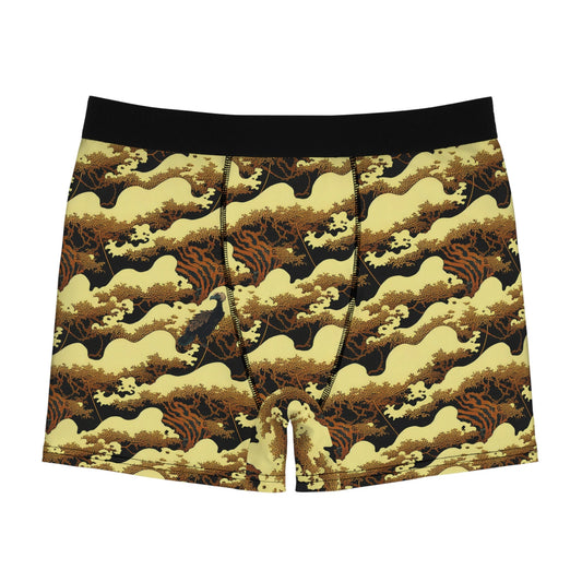 Gold Forest Vulture Men's Boxer Briefs
