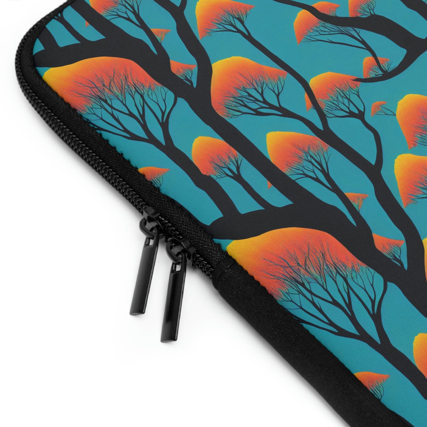 Orange Forest Ape Laptop Sleeve, Laptop Organizer Zipper Pouch, Animal Laptop Case, Laptop Travel Case, Laptop Accessories
